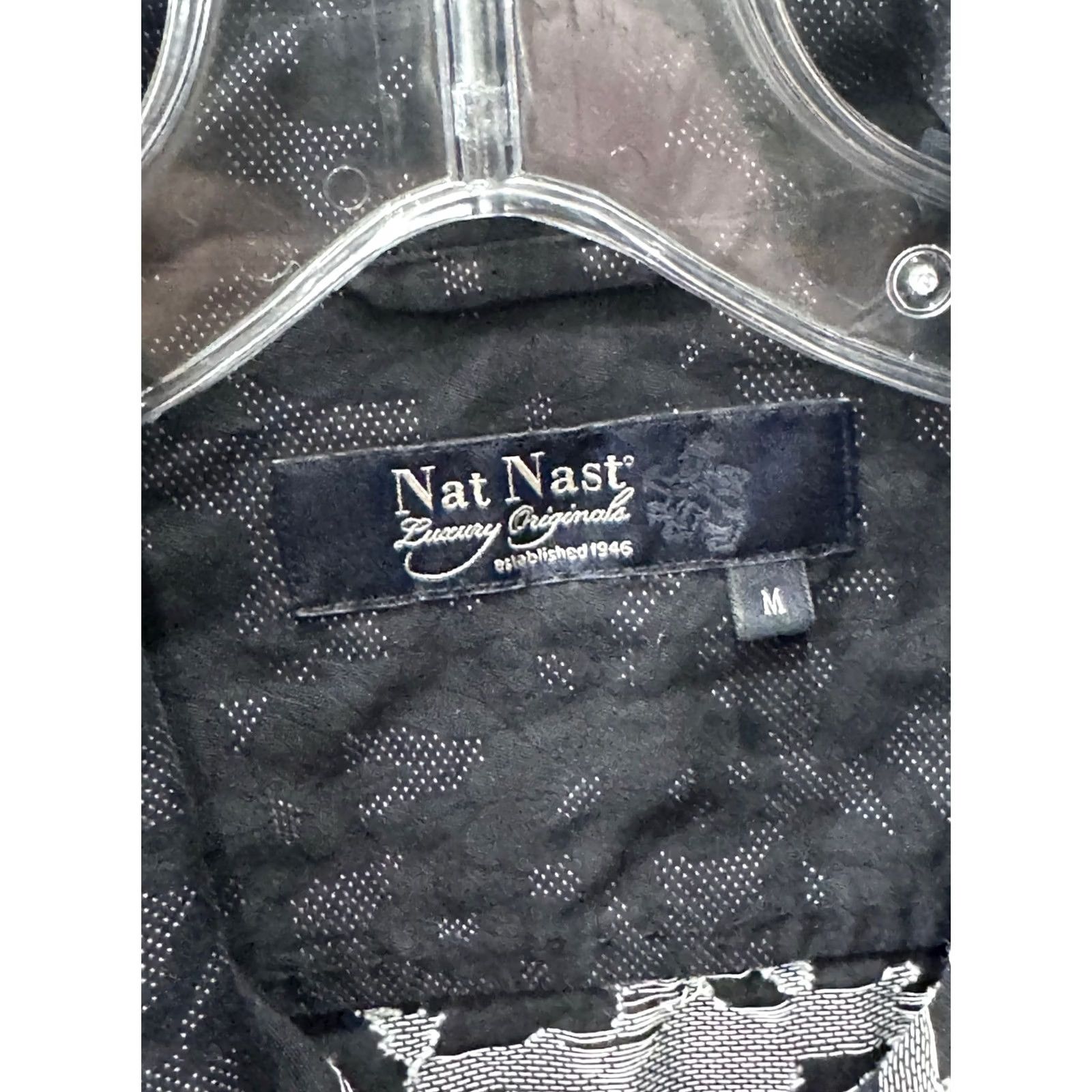 Nat Nast Nat Nast Floral LONG SLEEVE SHIRT Medium M Multicolor Men Shirts Size US M / EU 48-50 / 2 - 6 Thumbnail