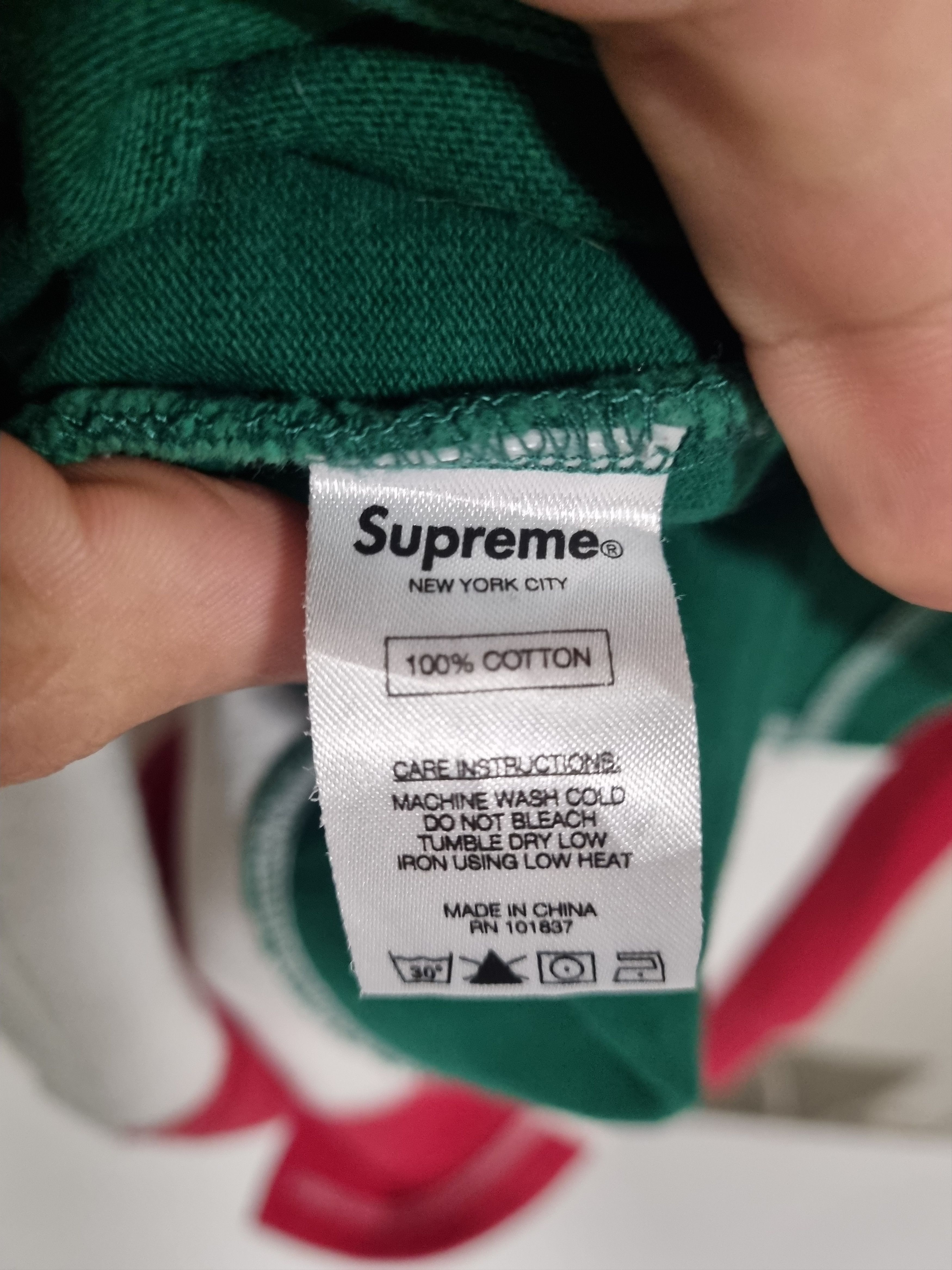Supreme Supreme split rugby polo italy fw16 Size US M / EU 48-50 / 2 - 7 Thumbnail