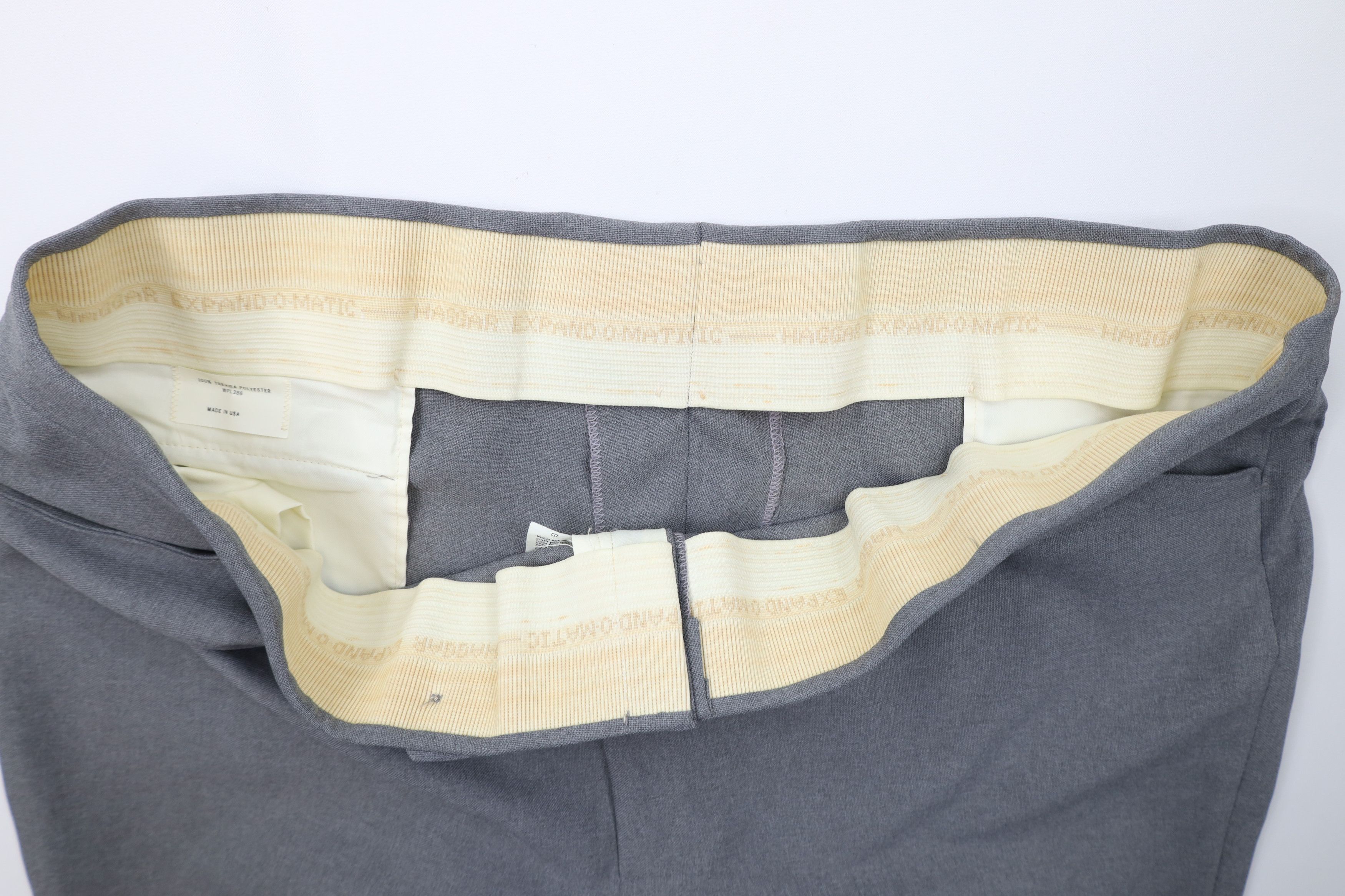Vintage Vintage 70s Streetwear Flared Wide Leg Chino Pants Gray USA Size US 44 / EU 60 - 8 Thumbnail