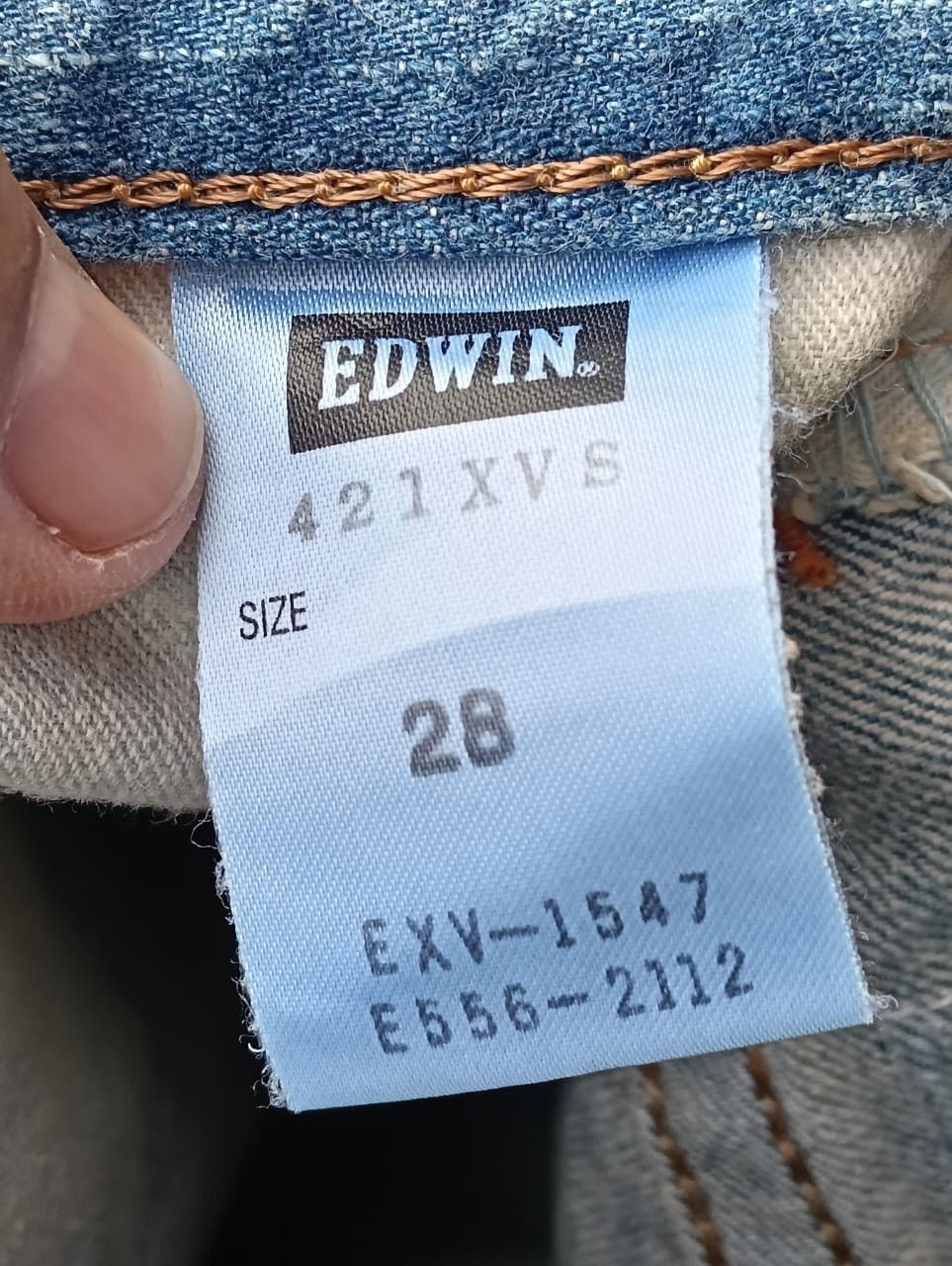 Edwin 🔥 EDWIN Flare Faded – Rugged Vintage Look Size US 30 / EU 46 - 9 Thumbnail