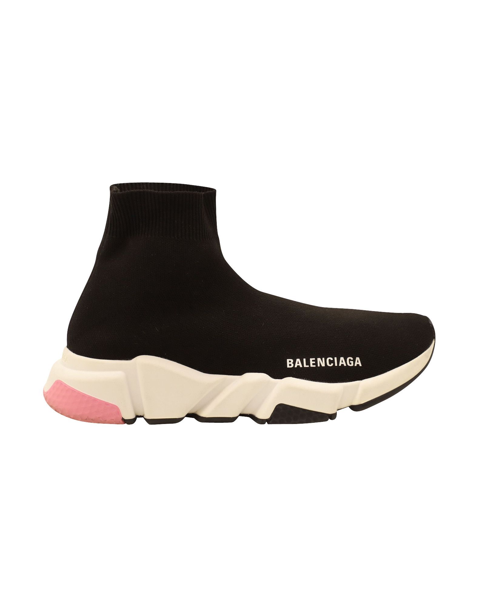Balenciaga Balenciaga Speed Sneakers in Black Polyester Size US 8 / IT 38 - 1 Thumbnail