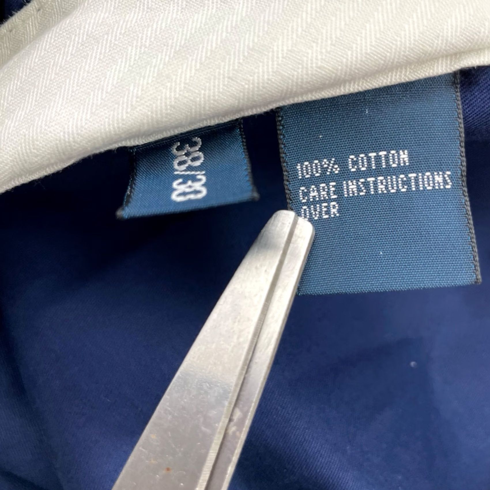 Polo Ralph Lauren VINTAGE Polo Ralph Lauren Men's Pants Blue 38x30 Chino Cotton Flat Front Size US M / EU 48-50 / 2 - 5 Thumbnail