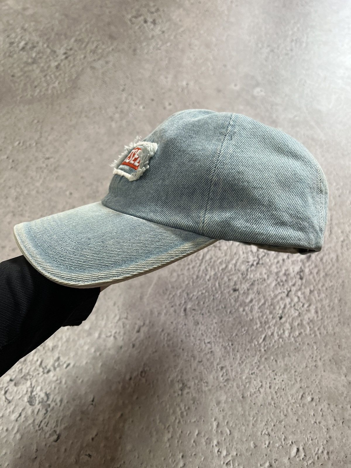 Diesel × Japanese Brand VINTAGE Y2K LOGO DISTRESSED DIESEL CAP HAT Size ONE SIZE - 6 Thumbnail