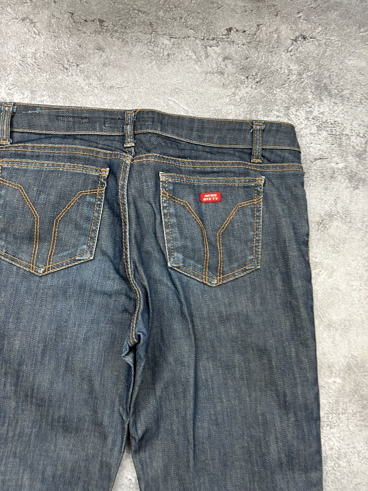 Miss Sixty Miss Sixty Womens Blue Denim Pants Jeans Flared Size 31" - 8 Thumbnail