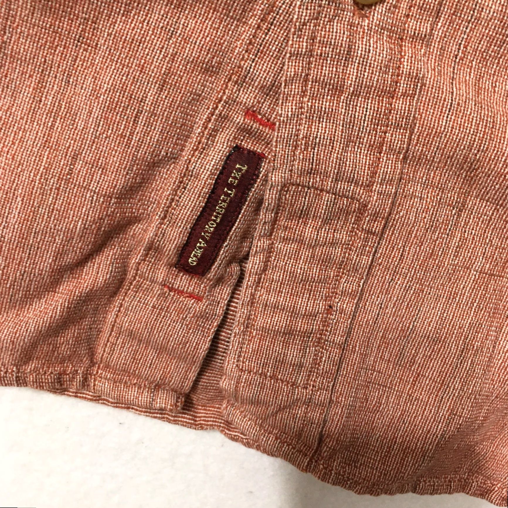 The Territory Ahead VINTAGE Territory Ahead Shirt Mens Button-Down Stripe Southwest Aztec orange Size US L / EU 52-54 / 3 - 3 Thumbnail