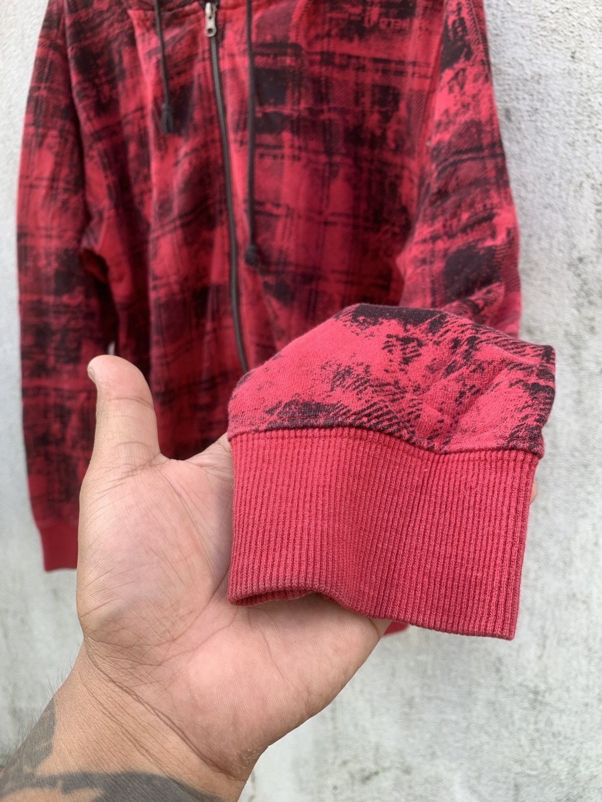 Hysteric Glamour × Undercover Japanese Booth Poem Double Layer Hoodie Jacket lgb style Size US L / EU 52-54 / 3 - 5 Thumbnail