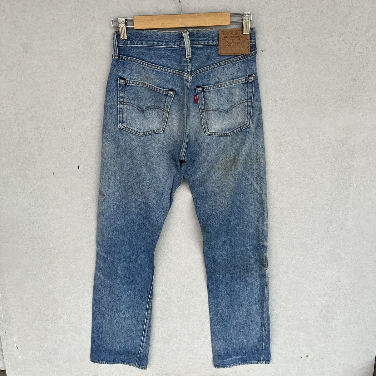 Other Vintage Levi's 501 Blue Jeans Paint Splatter Size S W18 S30 Size US 26 / EU 42 - 10 Thumbnail