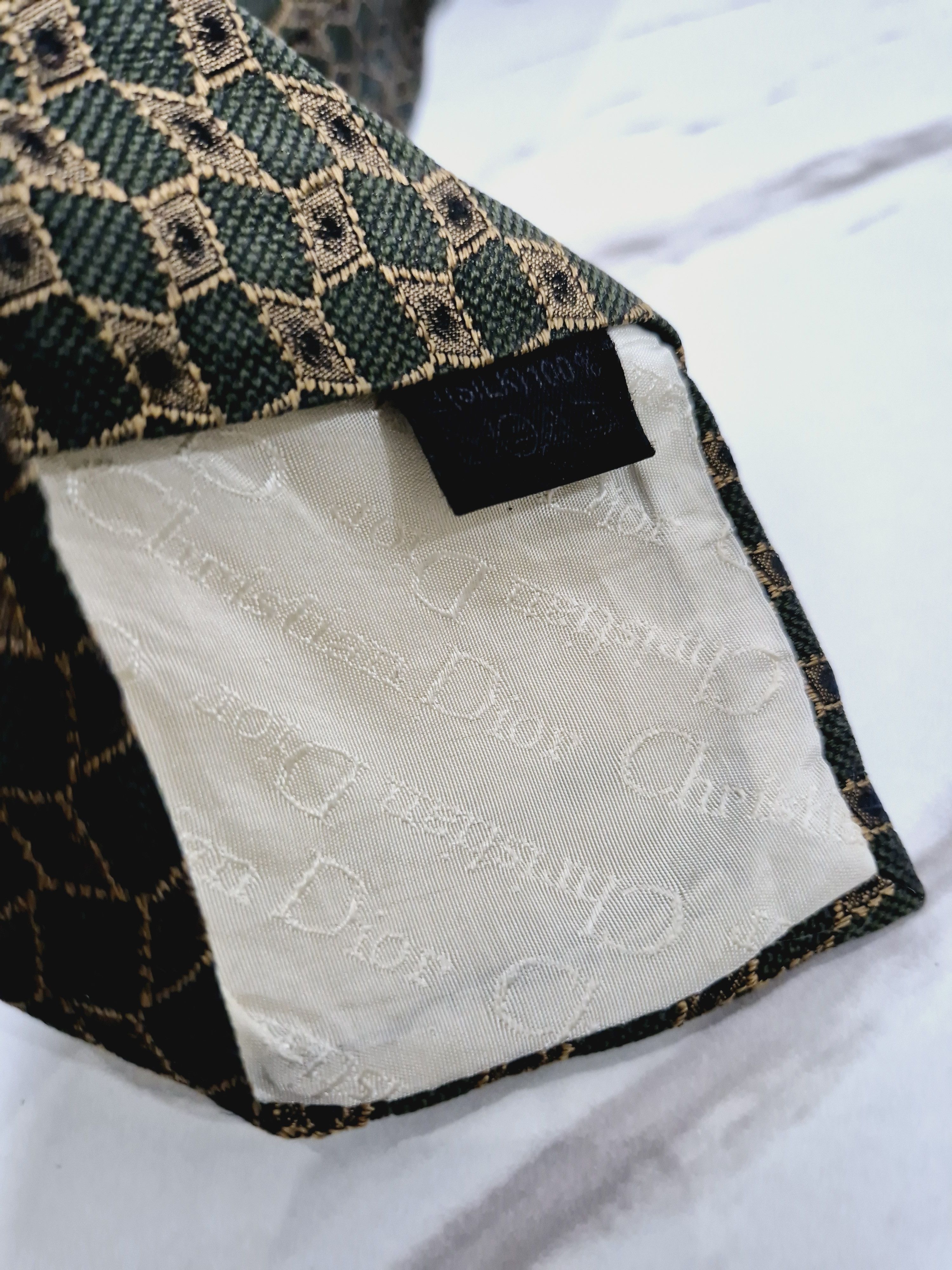 Christian Dior Monsieur × Dior Christian Dior Silk Tie Size ONE SIZE - 5 Thumbnail