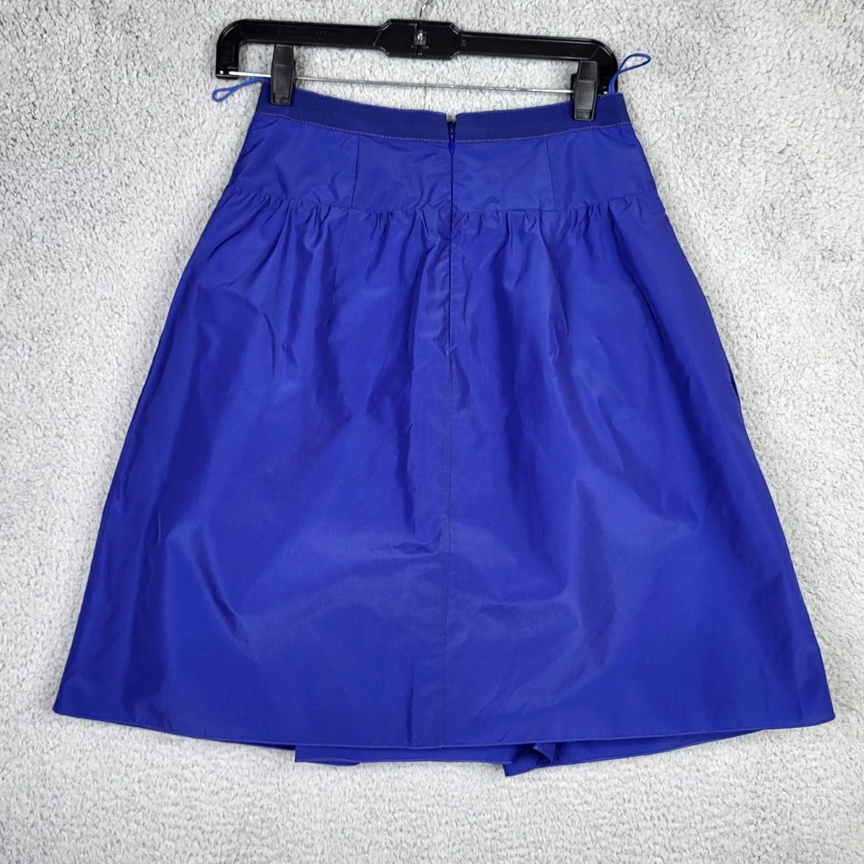 Carven CARVEN Women's Blue Lining A-line Skirt Size 36 Regular Knee Length Victorian? No, skip. Size 25" / US 0 / IT 36 - 7 Thumbnail