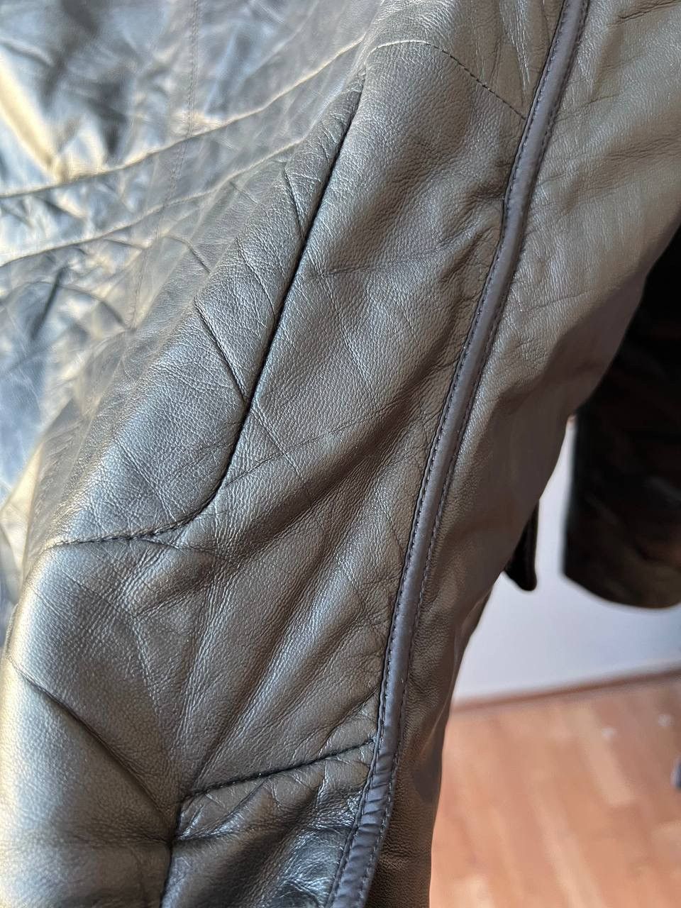 Ermenegildo Zegna ZEGNA SPORT CLASSIC BRUTAL MULTI-POCKET LEATHER JACKET COAT Size US L / EU 52-54 / 3 - 19 Thumbnail