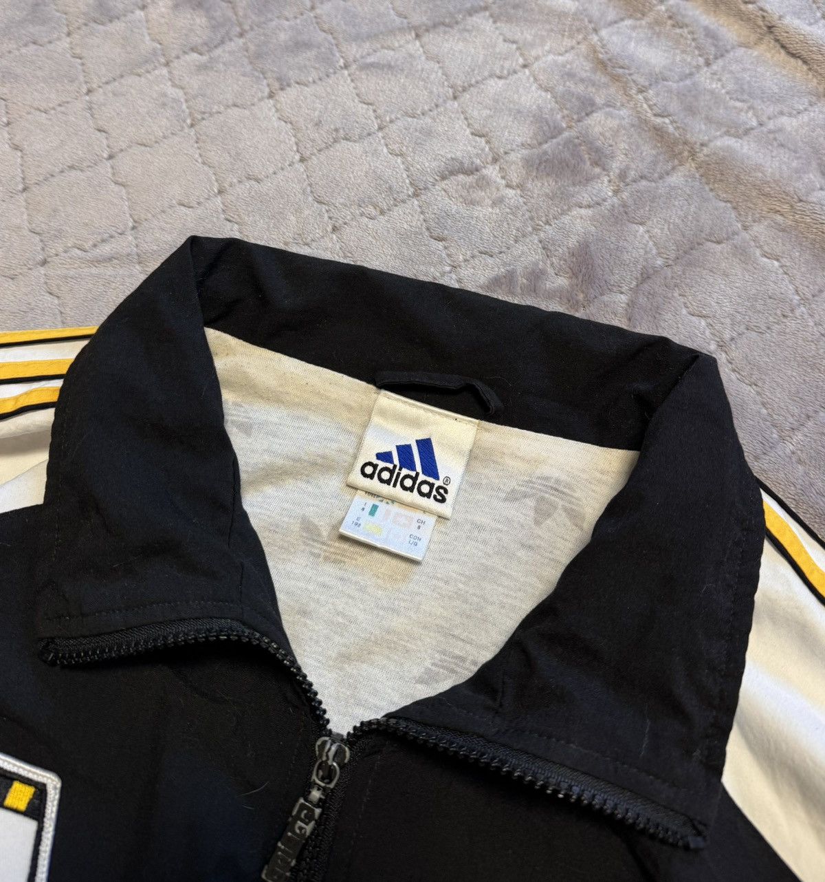 Adidas × Vintage Vintage 1990s Adidas Tracking Jacket Size US L / EU 52-54 / 3 - 12 Thumbnail
