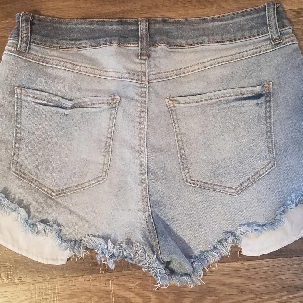 Designer Rewash Brand Jean Shorts Size 5R W27 Size 30" / US 8 / IT 44 - 2 Thumbnail