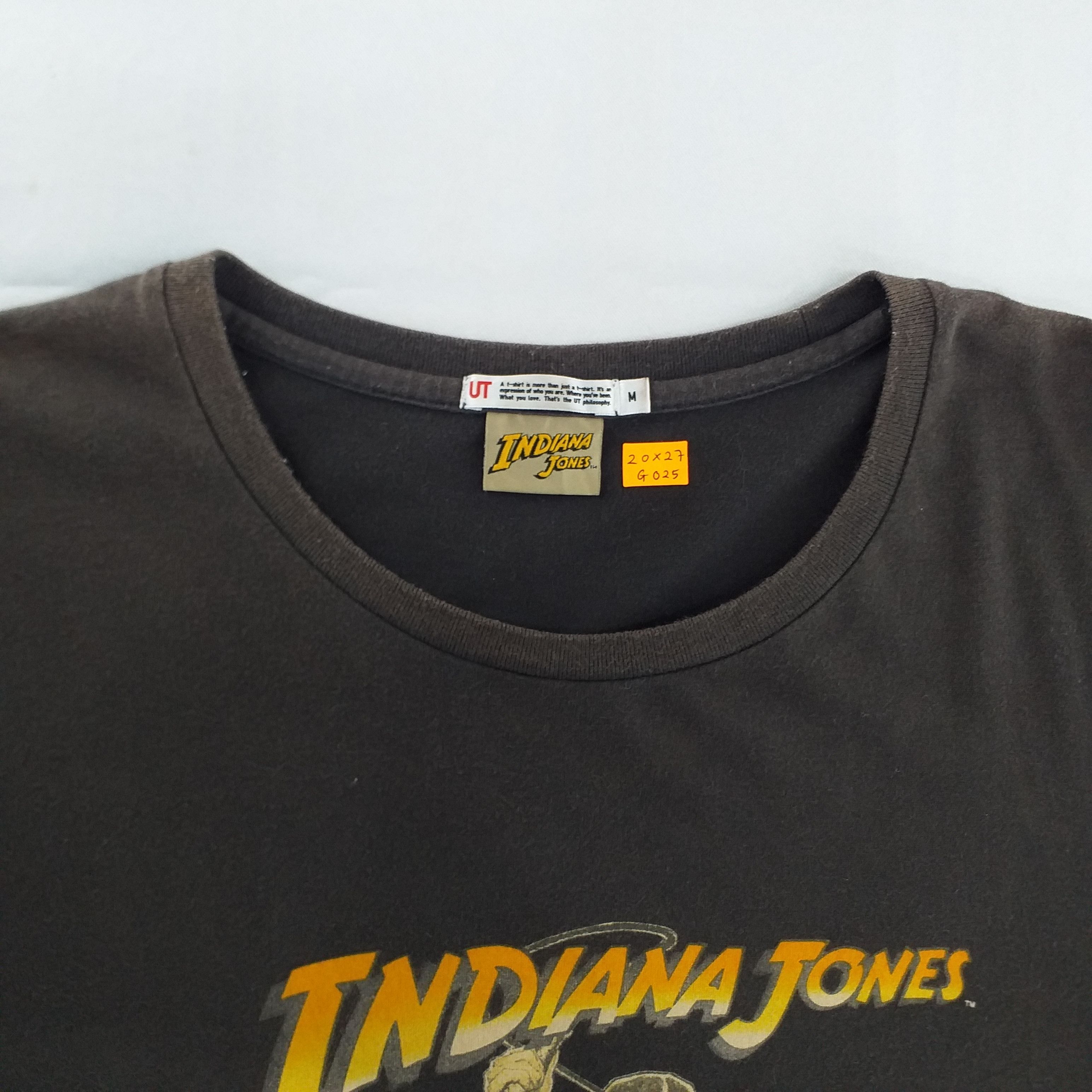 Uniqlo Indiana Jones Vintage Movies T Shirt Medium -G025 Size US M / EU 48-50 / 2 - 6 Thumbnail