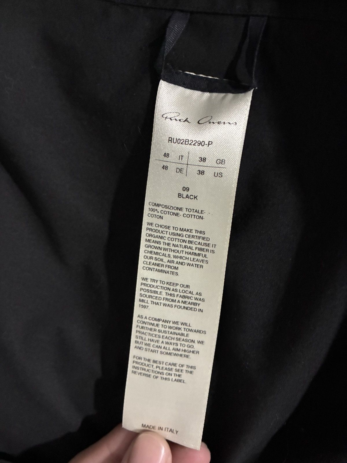 Rick Owens Rick Owens Strobe Faun Button Up Shirt Size US M / EU 48-50 / 2 - 3 Thumbnail