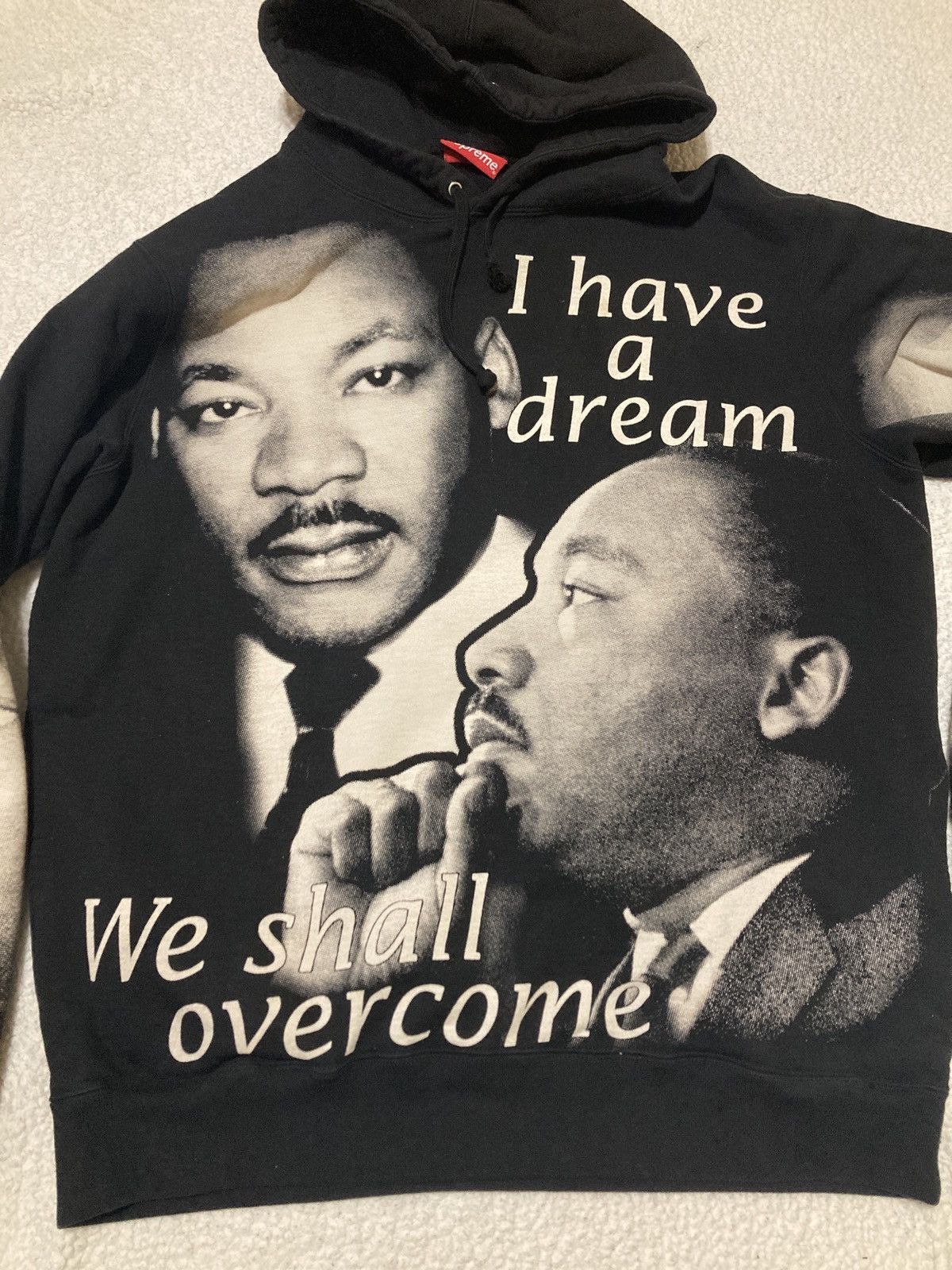 Supreme Supreme MLK “I have a dream” Hoodie (Free Button) | Grailed