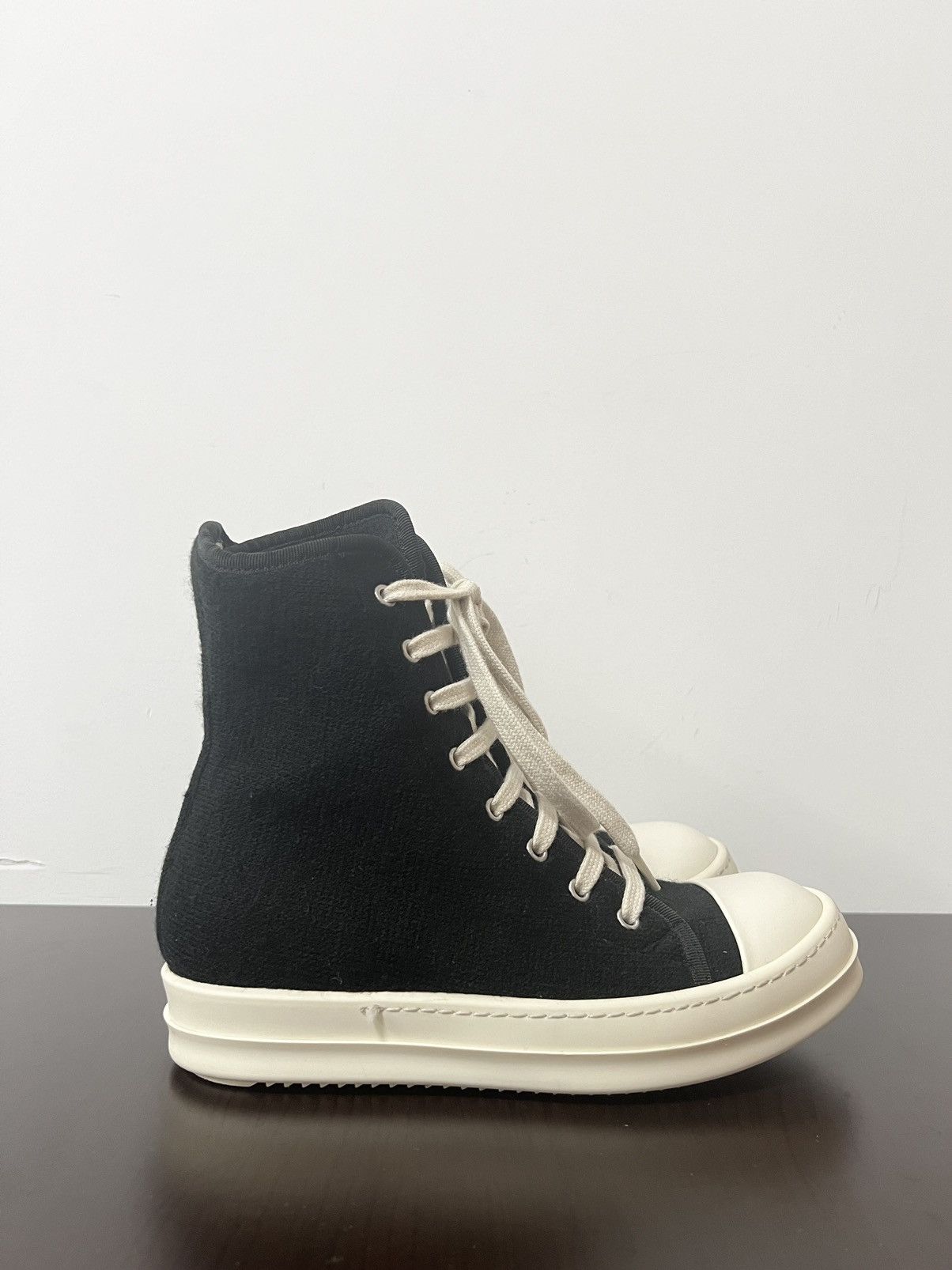 Rick Owens Drkshdw Rick owens ramones high top sneakers sz 36 Size US 6 / IT 36 - 4 Thumbnail