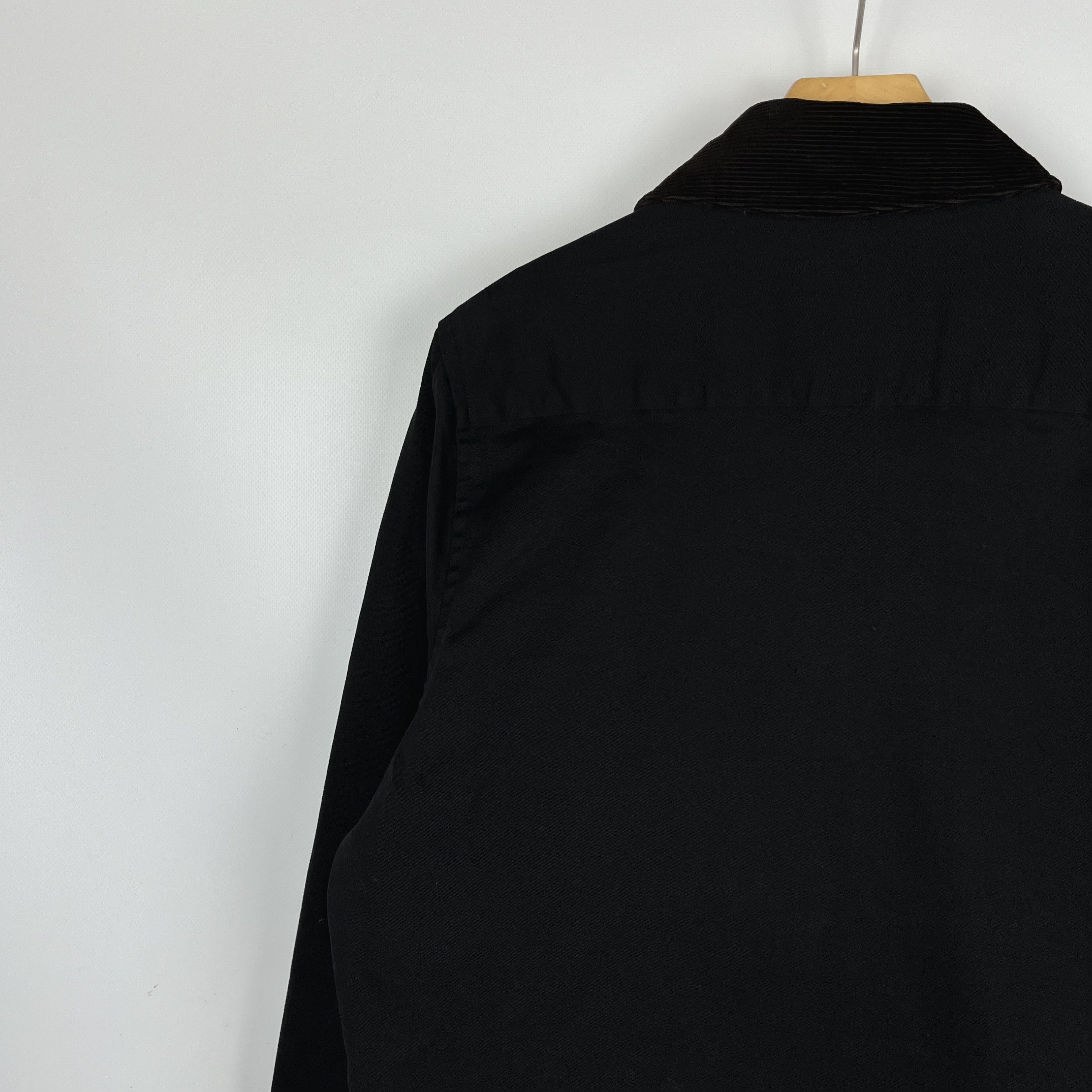 Percival Designer Percival Twill Black Chore Coat Jacket Size US L / EU 52-54 / 3 - 21 Thumbnail