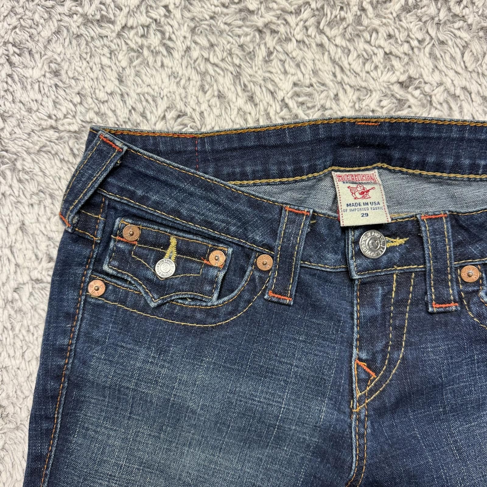 Other True Religion Joey Flared Bootcut Jeans Size 30" / US 8 / IT 44 - 7 Thumbnail