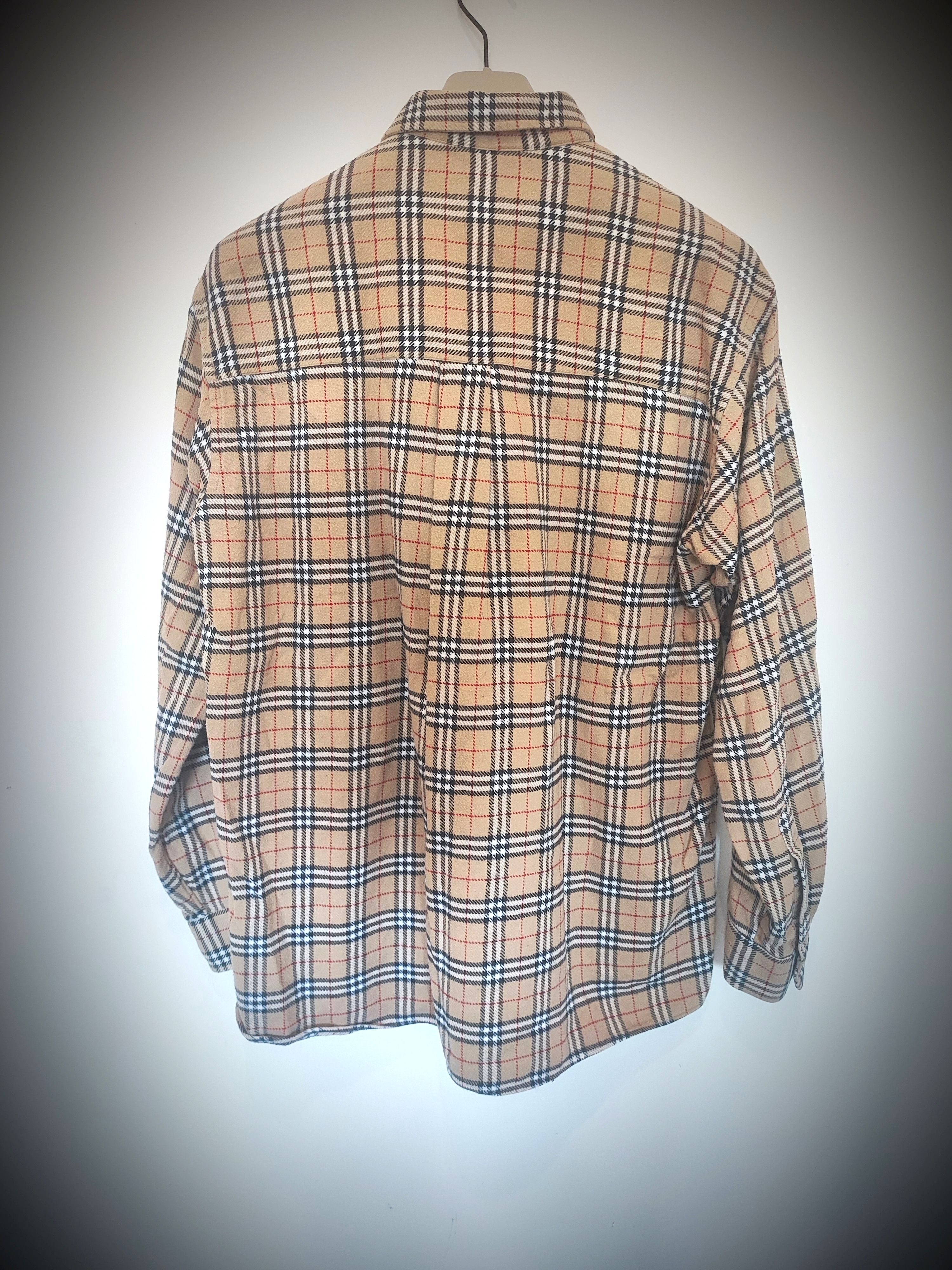 Burberry 🔥Rare Flannel Burberry Shirt🔥 Size US L / EU 52-54 / 3 - 5 Thumbnail