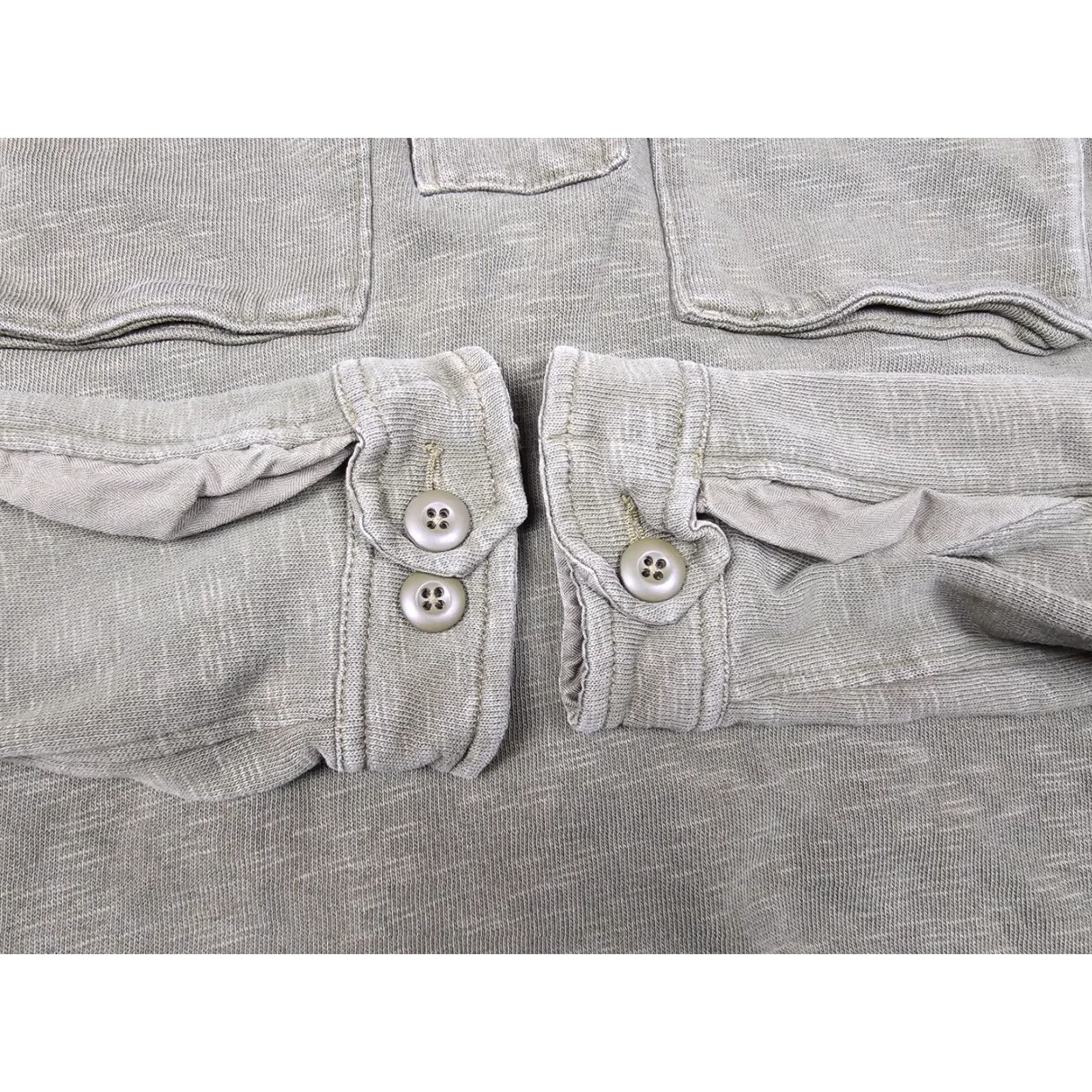 Ralph Lauren RALPH LAUREN POLO MILITARY STYLE HOODED RUGBY SHIRT SZ LARGE SHIRT Men Hooded Green Cotton Knit 90s Western Style Polo Rugby Size US L / EU 52-54 / 3 - 7 Thumbnail