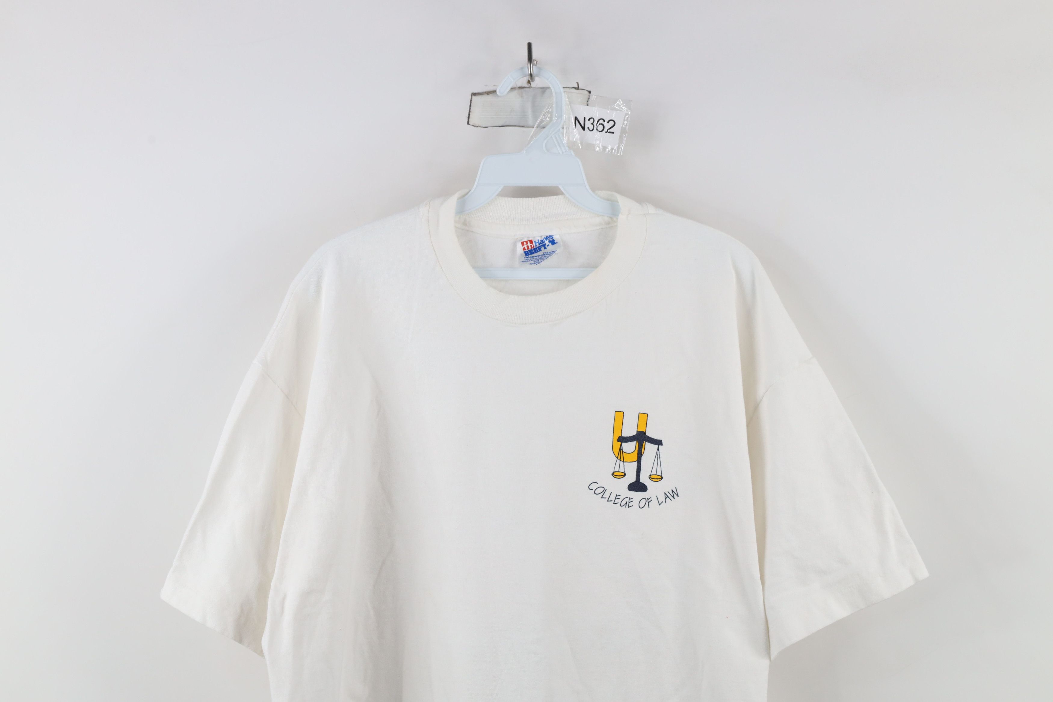 Vintage Vintage 90s University of Toledo College of Law T-Shirt USA Size US XL / EU 56 / 4 - 2 Thumbnail