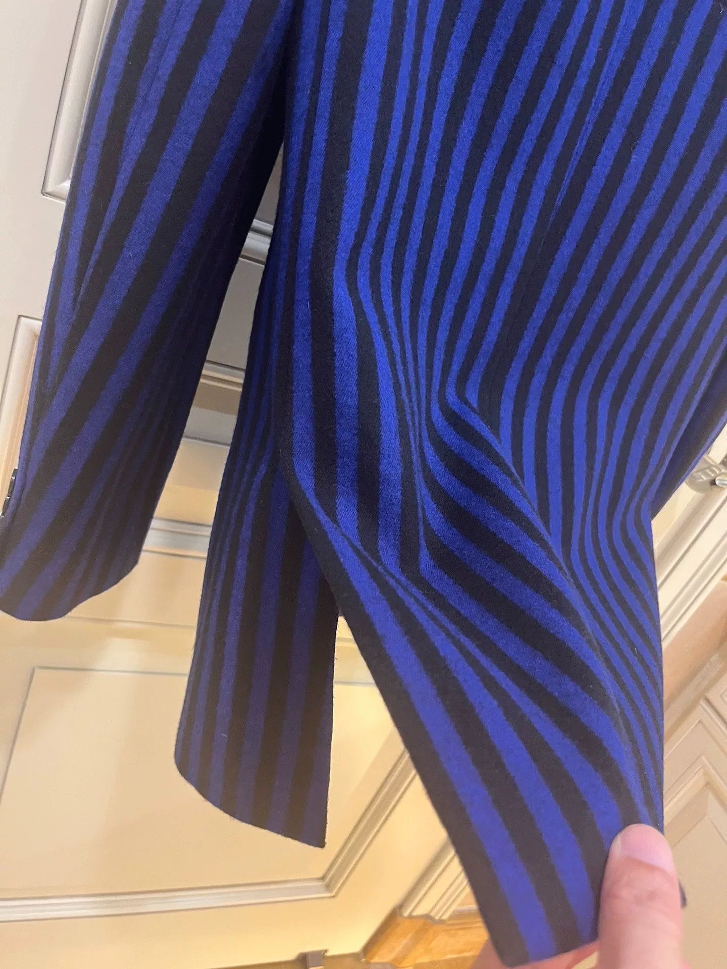 Saint Laurent Paris Saint Laurent Striped Wool Suit Size US S / EU 44-46 / 1 - 7 Thumbnail