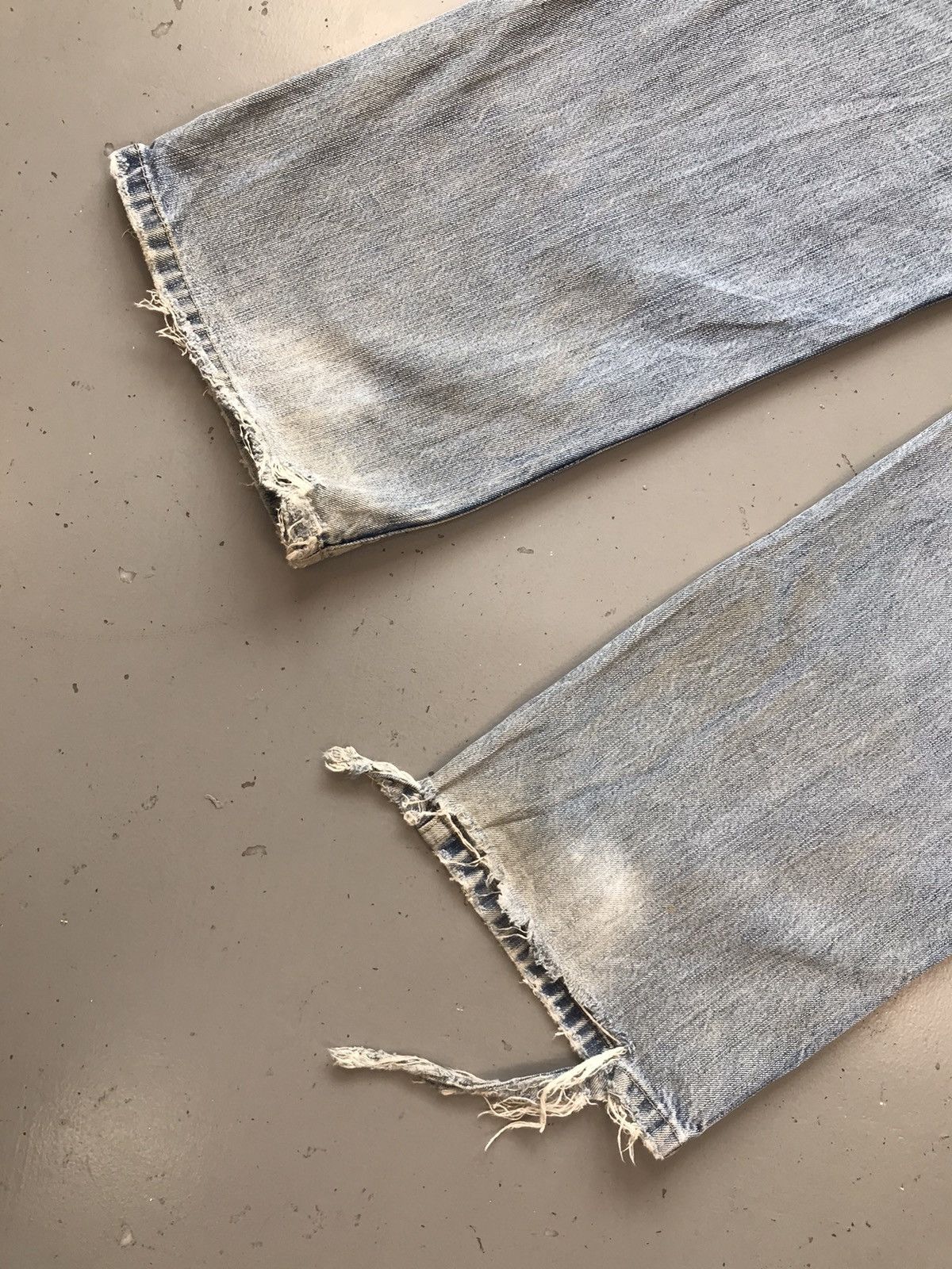 Express × Vintage Vintage express jeans distressed stitched denim Size US 38 / EU 54 - 10 Thumbnail