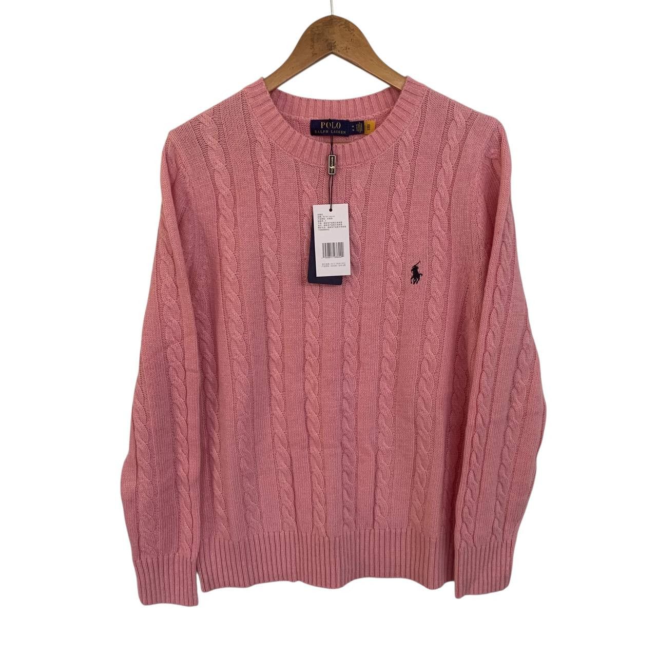 Polo Ralph Lauren Polo Ralph Lauren Knit Wear Sweatshirt Pink Size US M / EU 48-50 / 2 - 4 Thumbnail