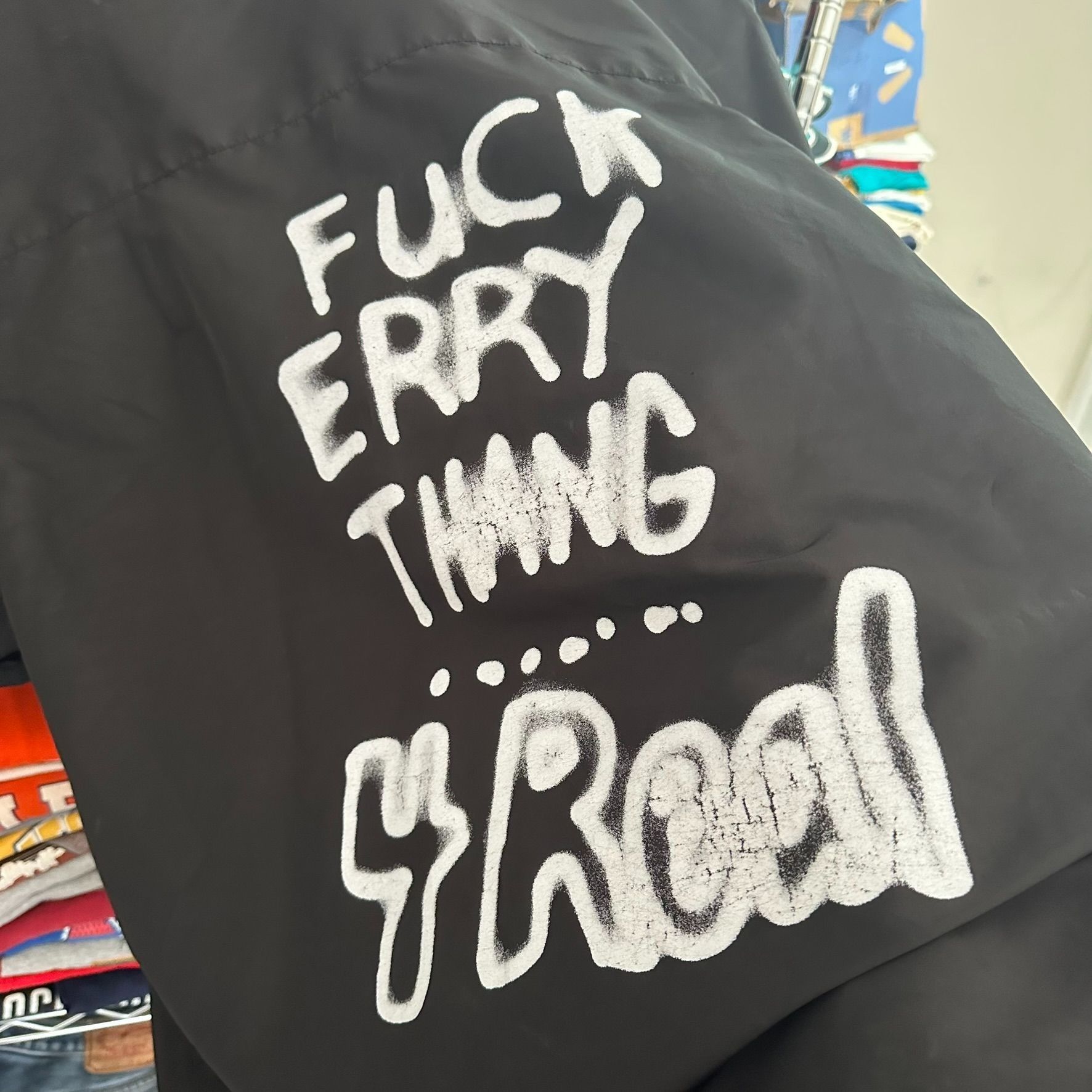 Heron Preston Heron Preston F Errythang Taffeta Bowling Shirt Black XXL SS Size US XXL / EU 58 / 5 - 2 Thumbnail