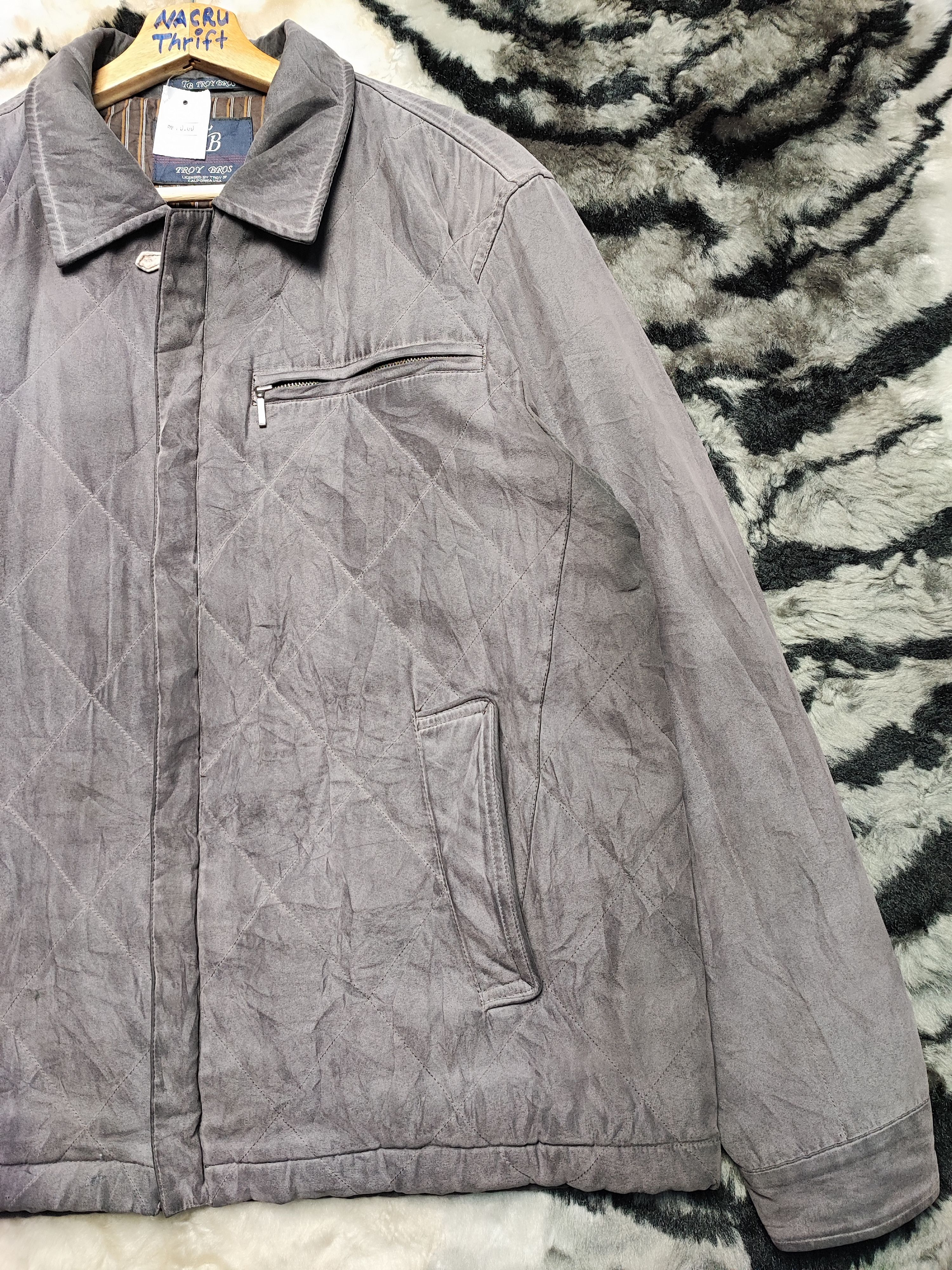 Number (N)ine Troy Bros Bomber Styles Jacket Distressed Size US L / EU 52-54 / 3 - 4 Thumbnail