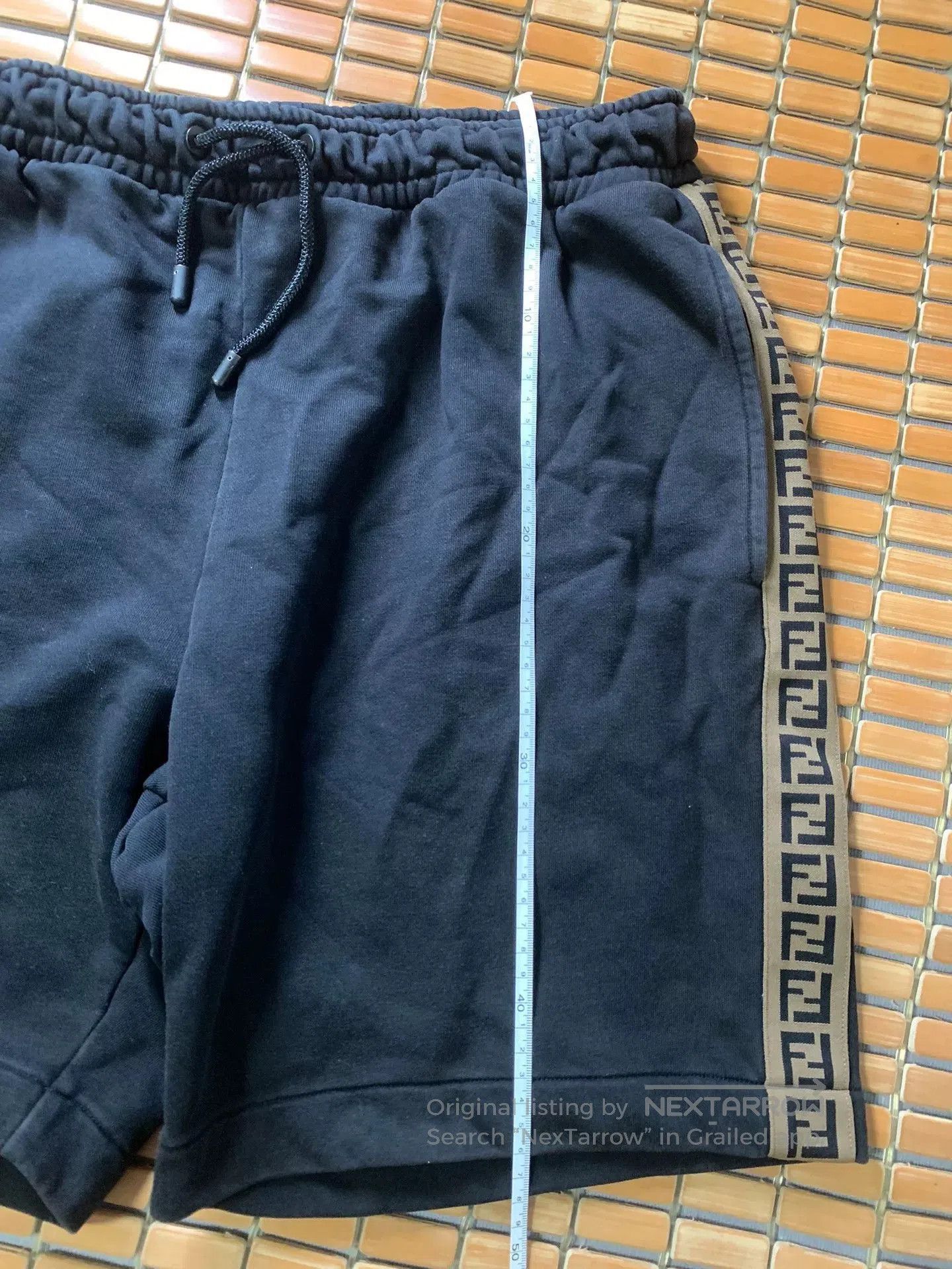 Fendi Fendi Side Logo Striped Shorts. Size US 34 / EU 50 - 7 Thumbnail