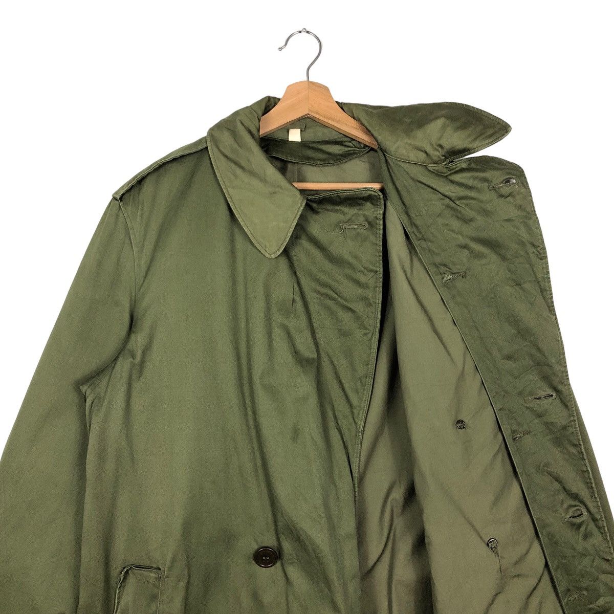 Buzz Rickson's 🔥True Vintage Long Trench Coats Military Buzz Ricksons Size US M / EU 48-50 / 2 - 10 Thumbnail