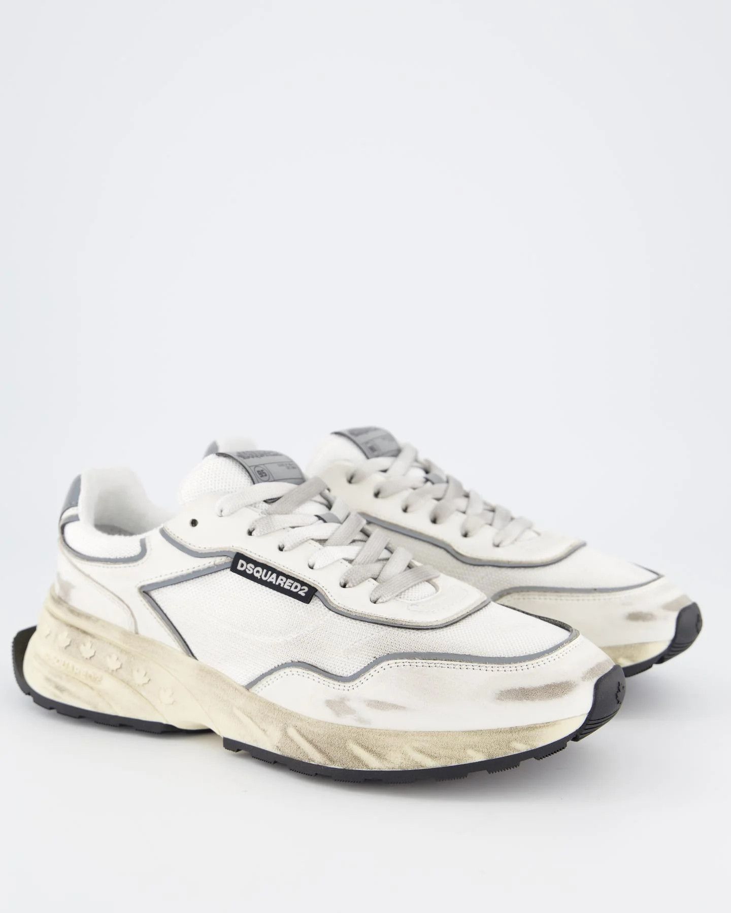 Dsquared2 o1s22i1n0325 Sprinter Low-Top Sneakers in White Size US 9 / EU 42 - 4 Thumbnail