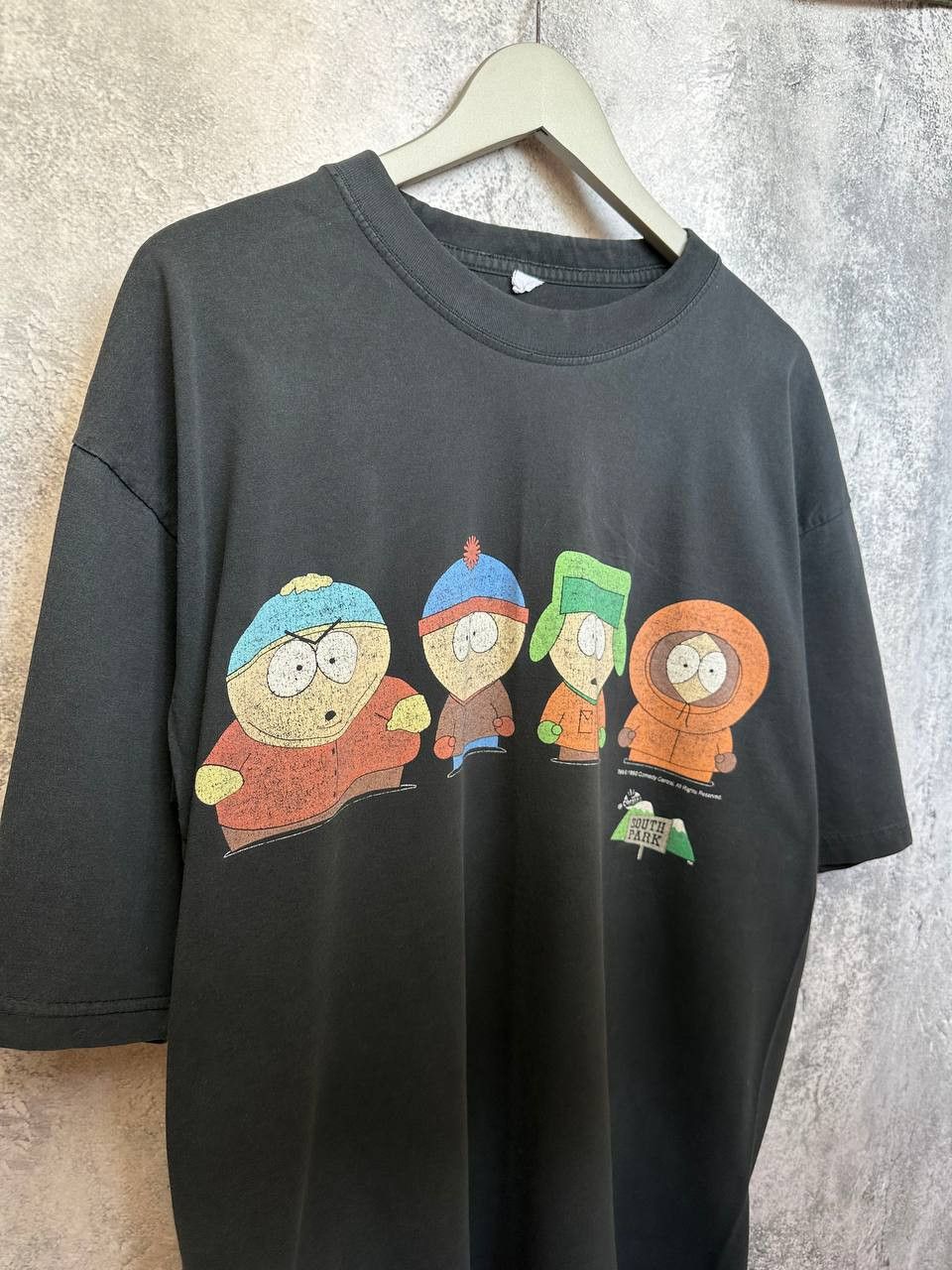 Cartoon Network South Park Vintage 1998 T-Shirt Comedy Central Crew Tee Size US XL / EU 56 / 4 - 4 Thumbnail