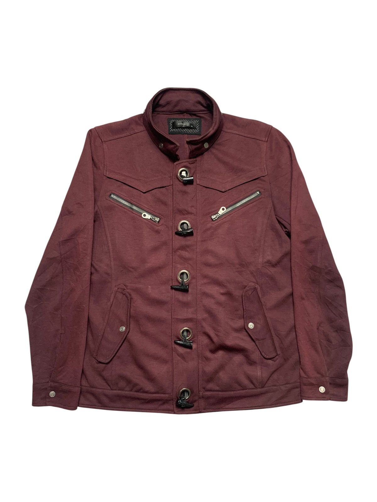 Japanese Brand 90s NOTA BENE detacable bikers jacket seditionaries Size US M / EU 48-50 / 2 - 1 Thumbnail