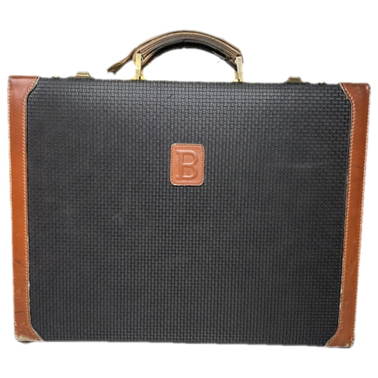 Bally Black Leather Travel Bag Size ONE SIZE - 1 Thumbnail