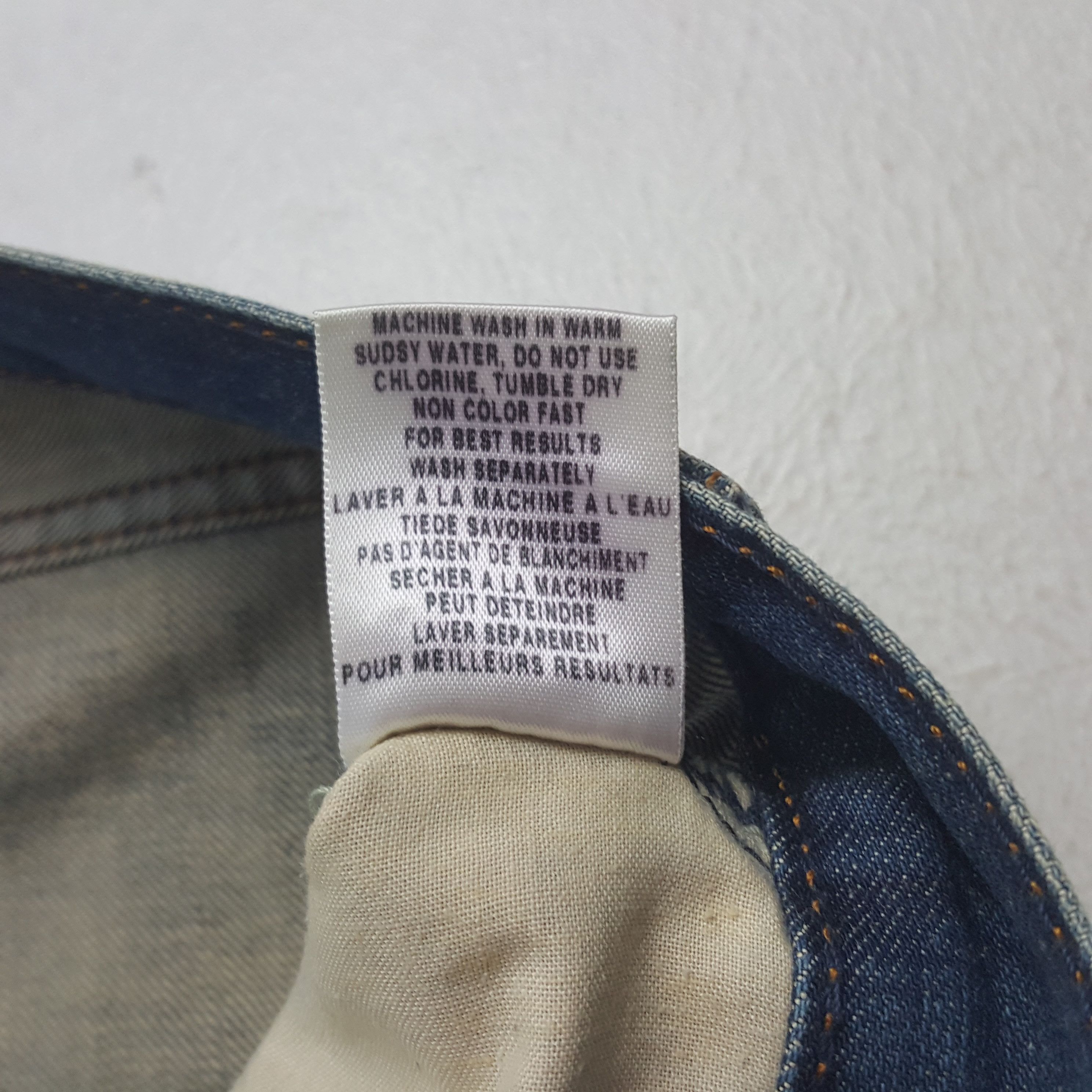 Stussy Vintage Stussy American Streetwear Denim Jeans C297N3 Size US 33 - 9 Thumbnail