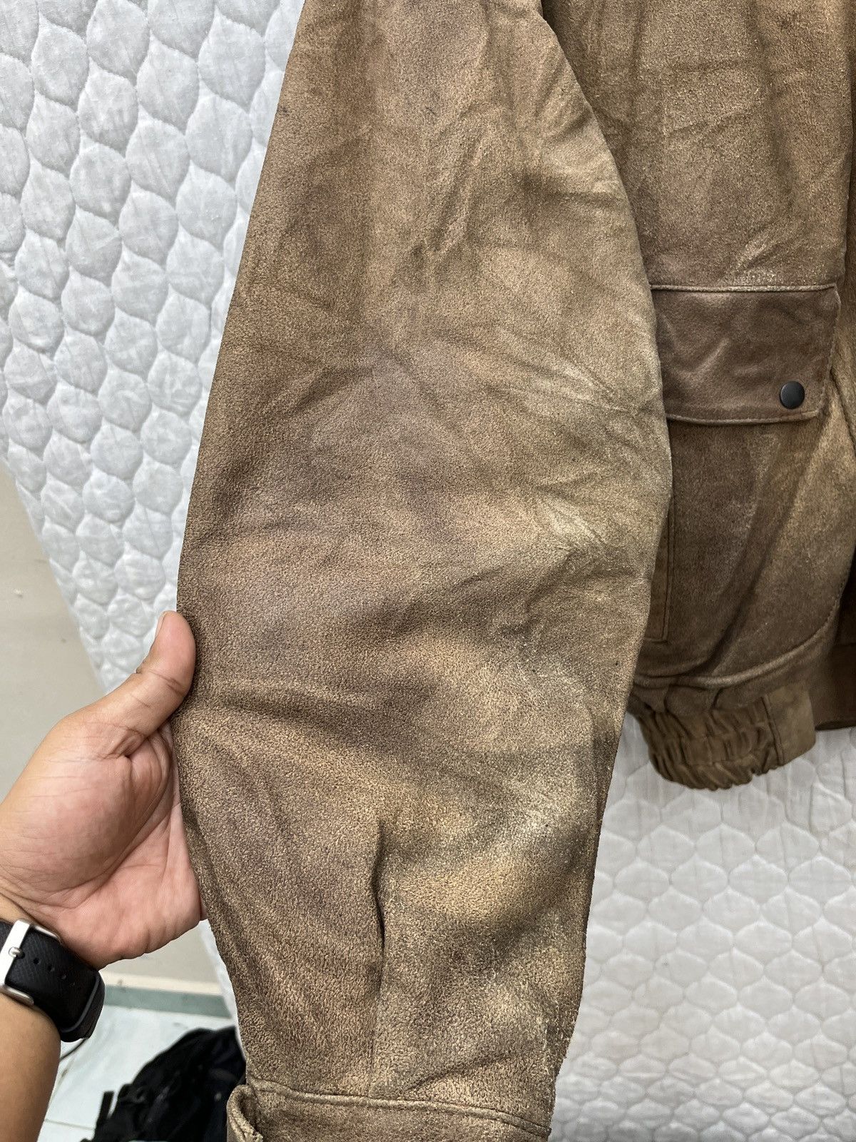 Genuine Leather 🔥🔥🔥STEALS VTG EVANS ENTERPRISE LEATHER JACKET Size US M / EU 48-50 / 2 - 14 Thumbnail