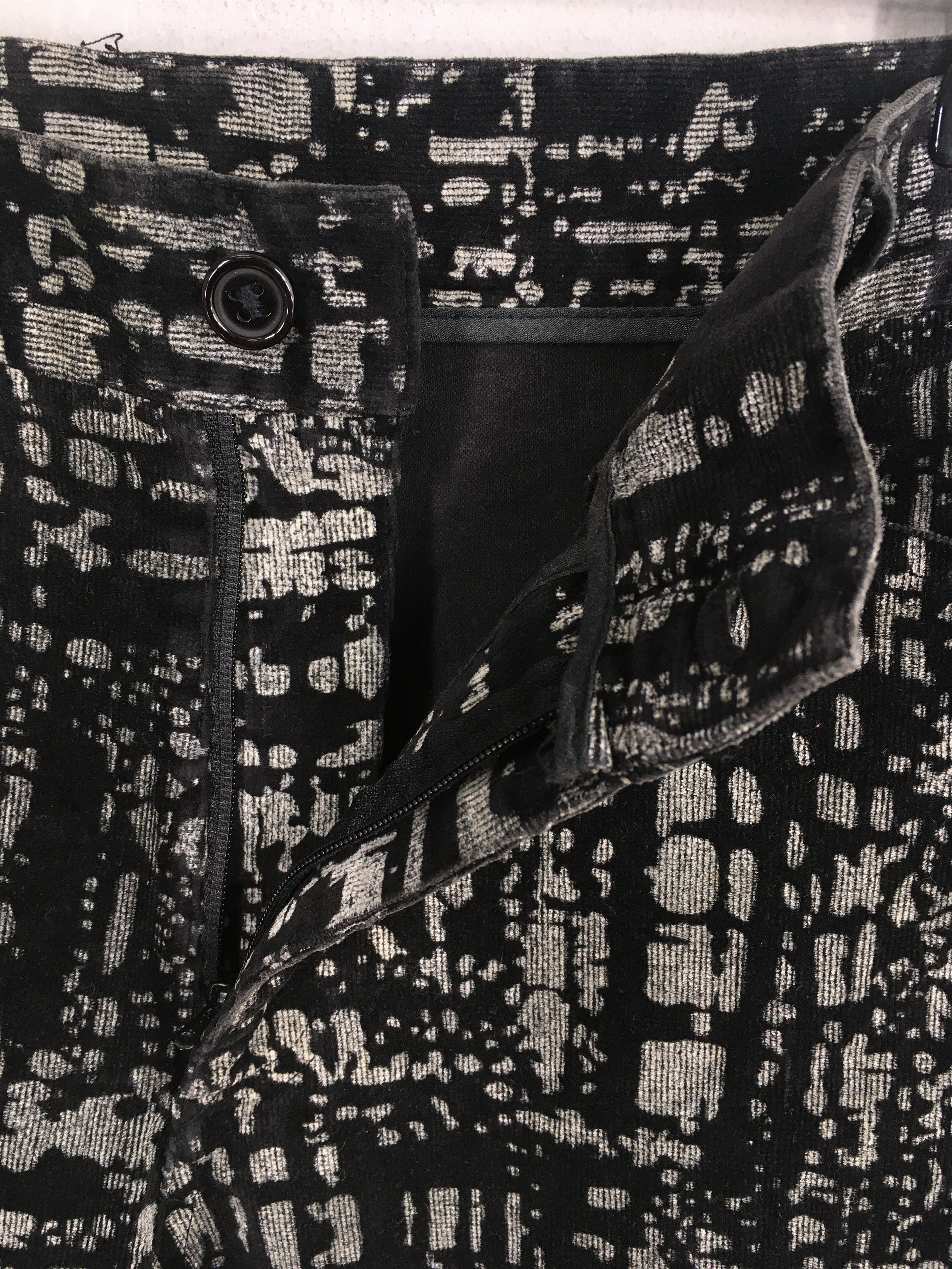 Tornado Mart Size 28x29 Saint & Martin Flared Pants Overprinted Abstract Size US 28 / EU 44 - 6 Thumbnail