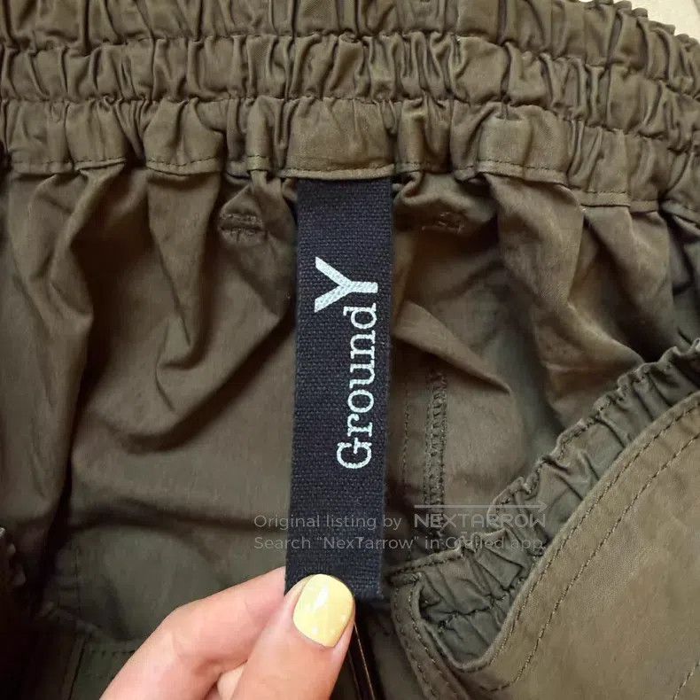Yohji Yamamoto Yohji Yamamoto size 3 24SS Army Green Belt Straight Leg Pan Size US 30 / EU 46 - 6 Thumbnail