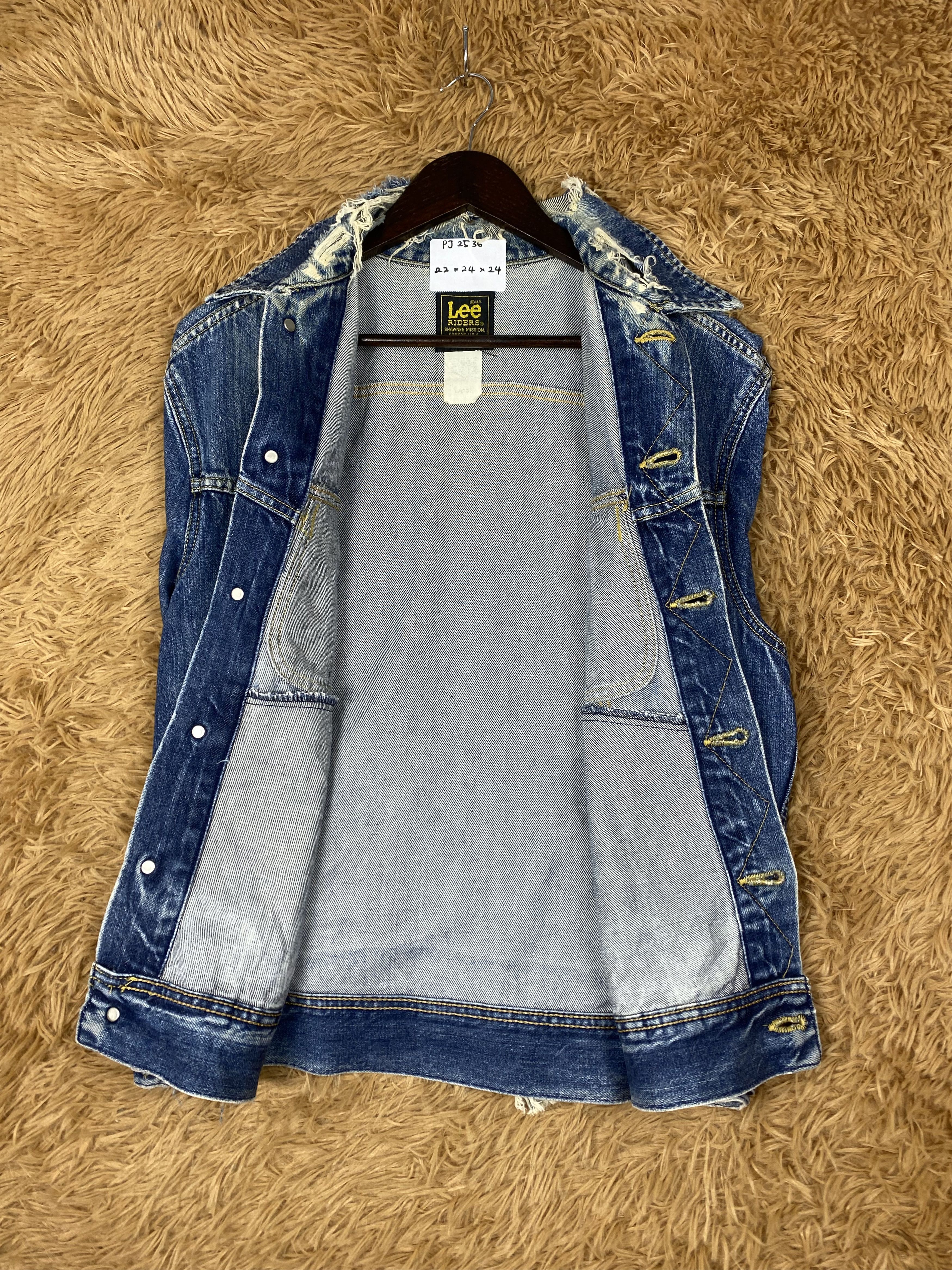 Lee Vintage Lee Button Up Denim Jacket PJ02536 Size US L / EU 52-54 / 3 - 5 Thumbnail