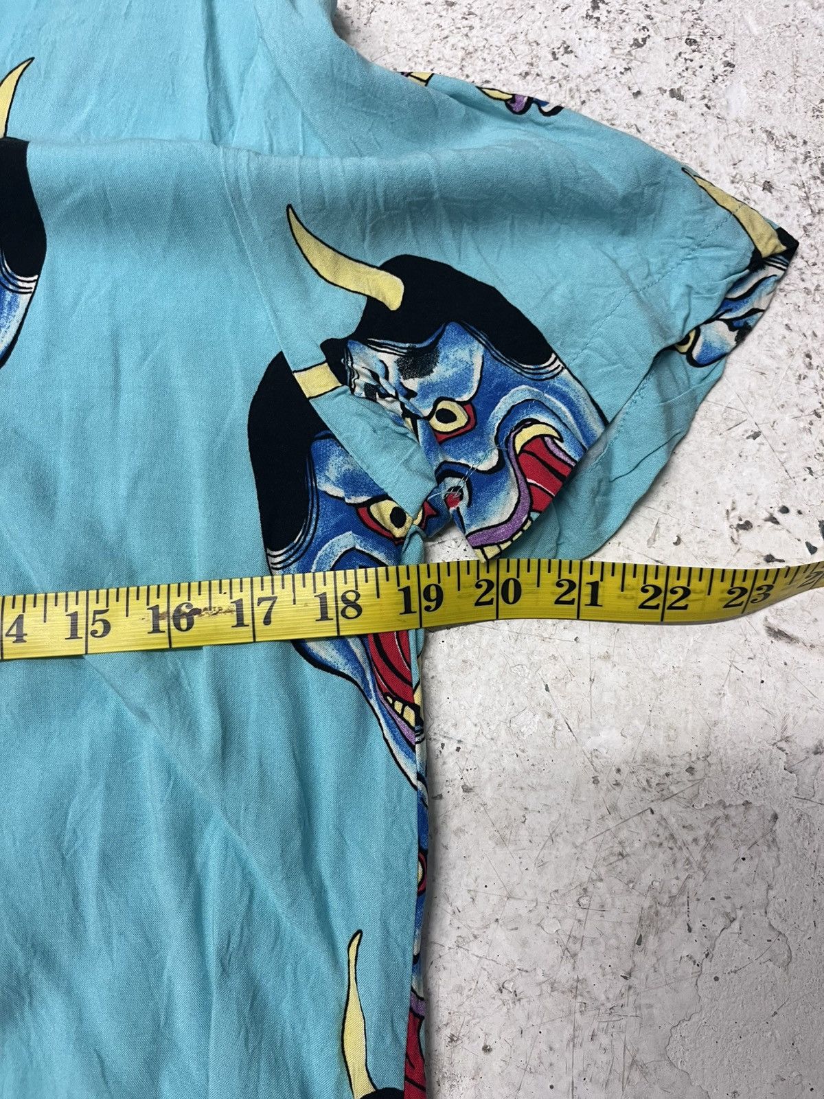 Ed Hardy Blue ed hardy short sleeve button up shirt Size US M / EU 48-50 / 2 - 4 Thumbnail