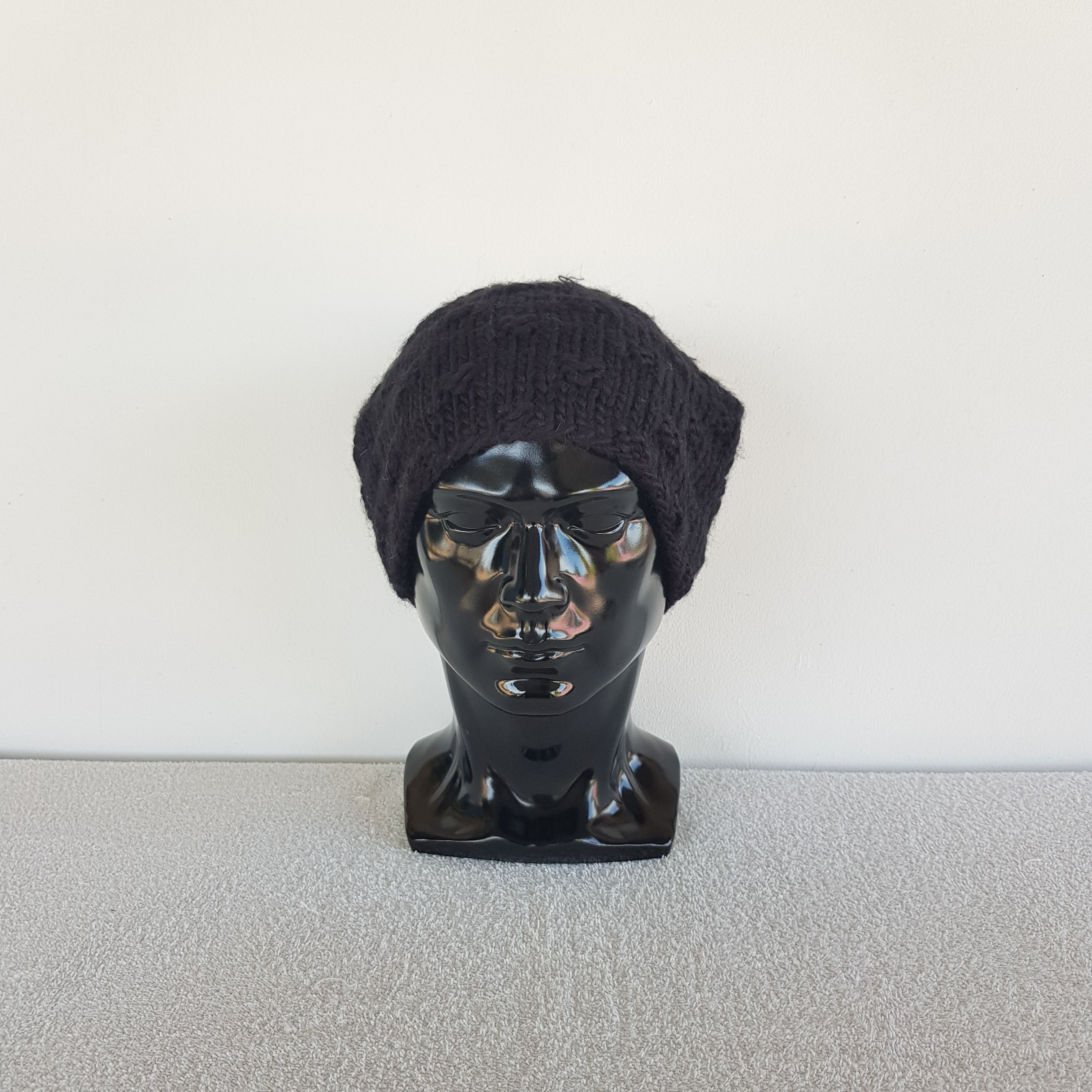 Homespun Knitwear × Y's Vintage Yohji Yamamoto Beanie YSACC Ribbed Snow Caps Hats. Size ONE SIZE - 2 Thumbnail
