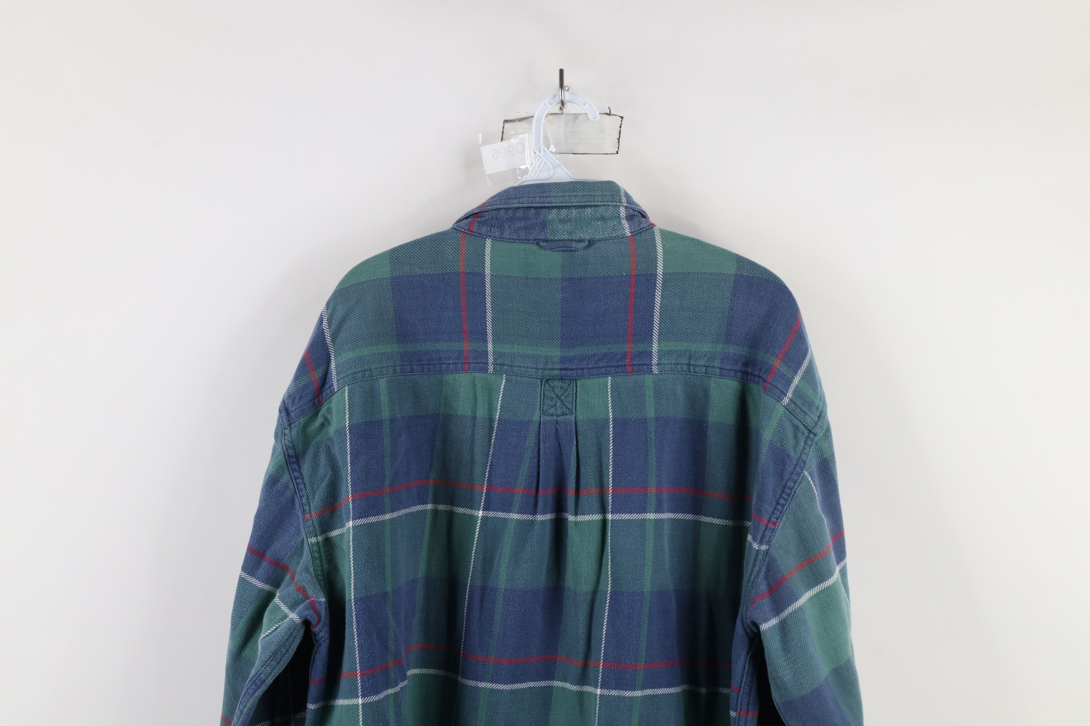 Vintage Vintage 90s Streetwear Heavyweight Flannel Button Shirt Size US M / EU 48-50 / 2 - 14 Thumbnail