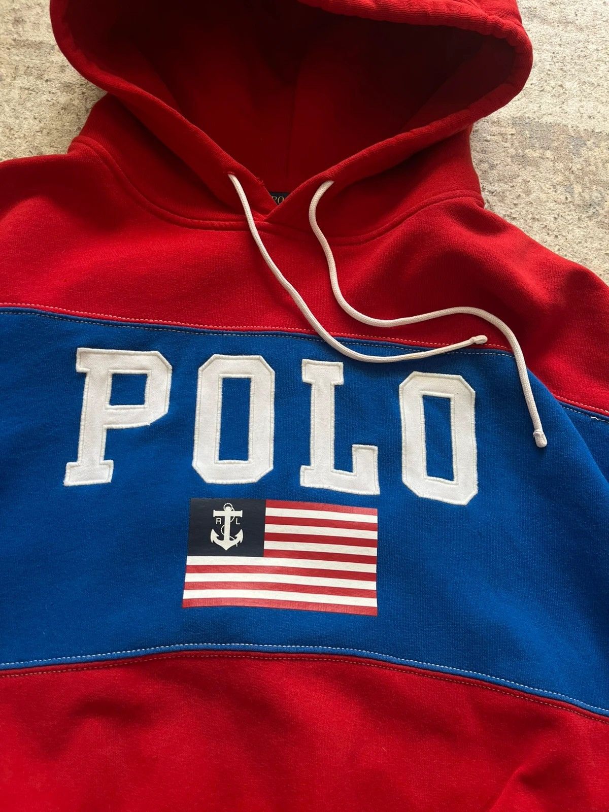 Polo Ralph Lauren Polo Ralph Lauren Spell Out Yacht Boxy Hoodie Sz M Rare Size M / US 6-8 / IT 42-44 - 2 Thumbnail