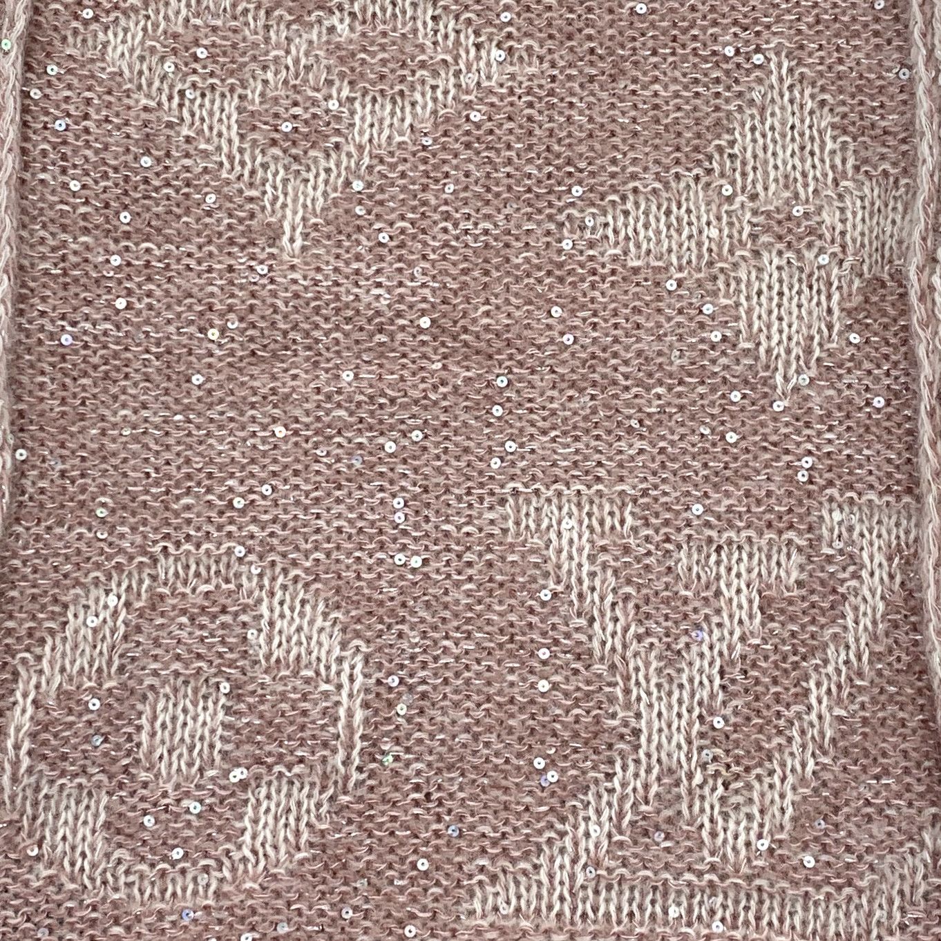 Louis Vuitton LV Logo Sequin Scarf Pink (182cm×30cm) Size ONE SIZE - 2 Thumbnail