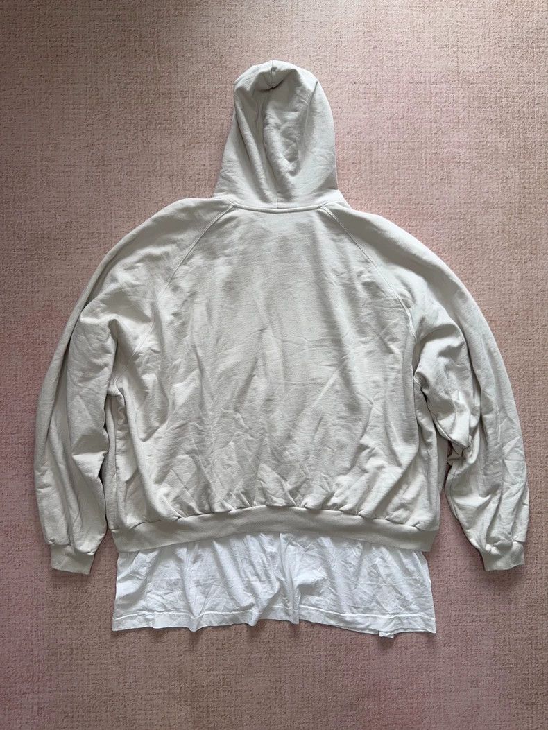 Balenciaga Balenciaga 3XL faux two-piece hoodie sweatshirt Size US L / EU 52-54 / 3 - 2 Thumbnail