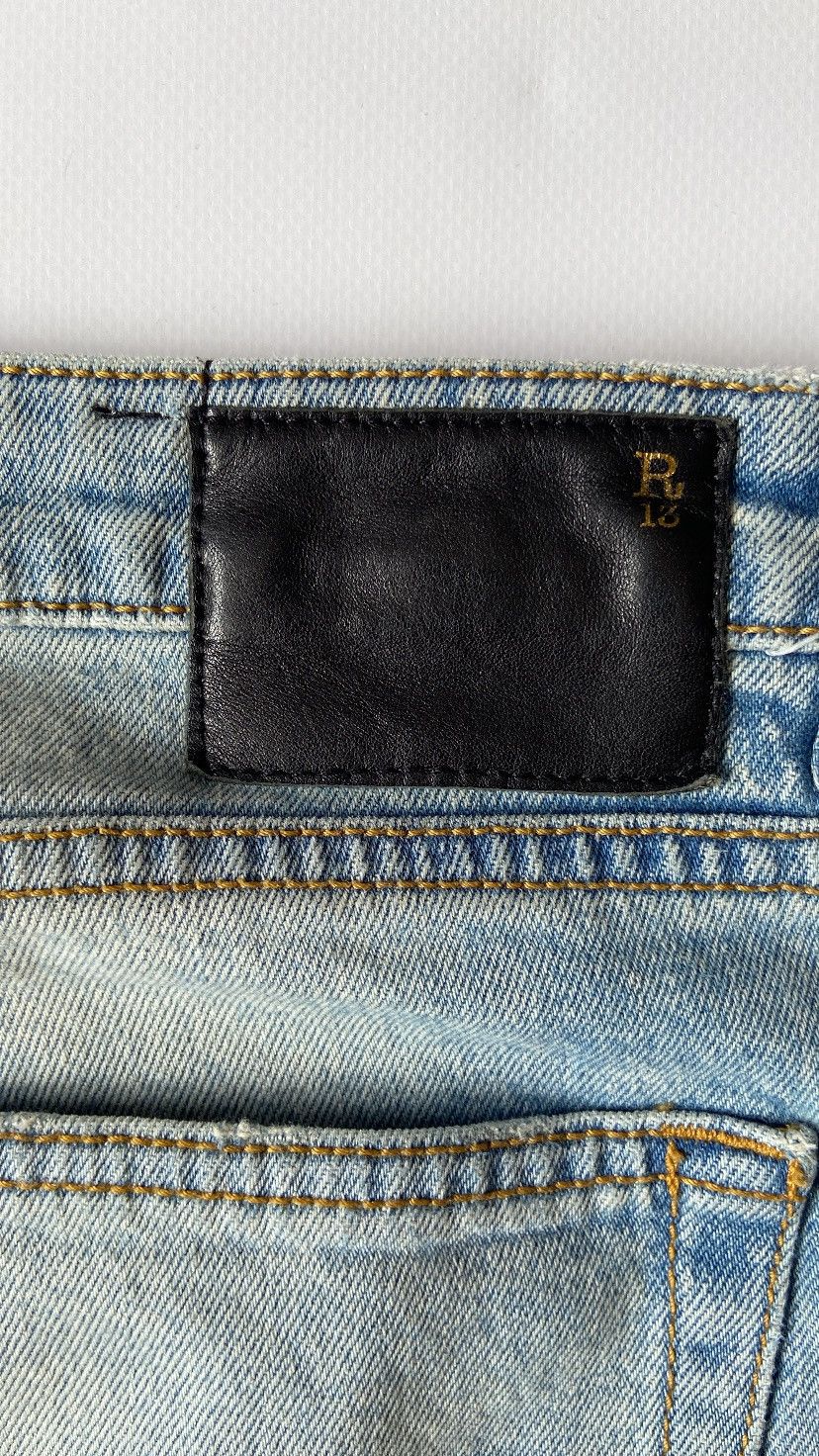 R13 R13 dirty washed skinny blue jeans Size US 28 / EU 44 - 10 Thumbnail