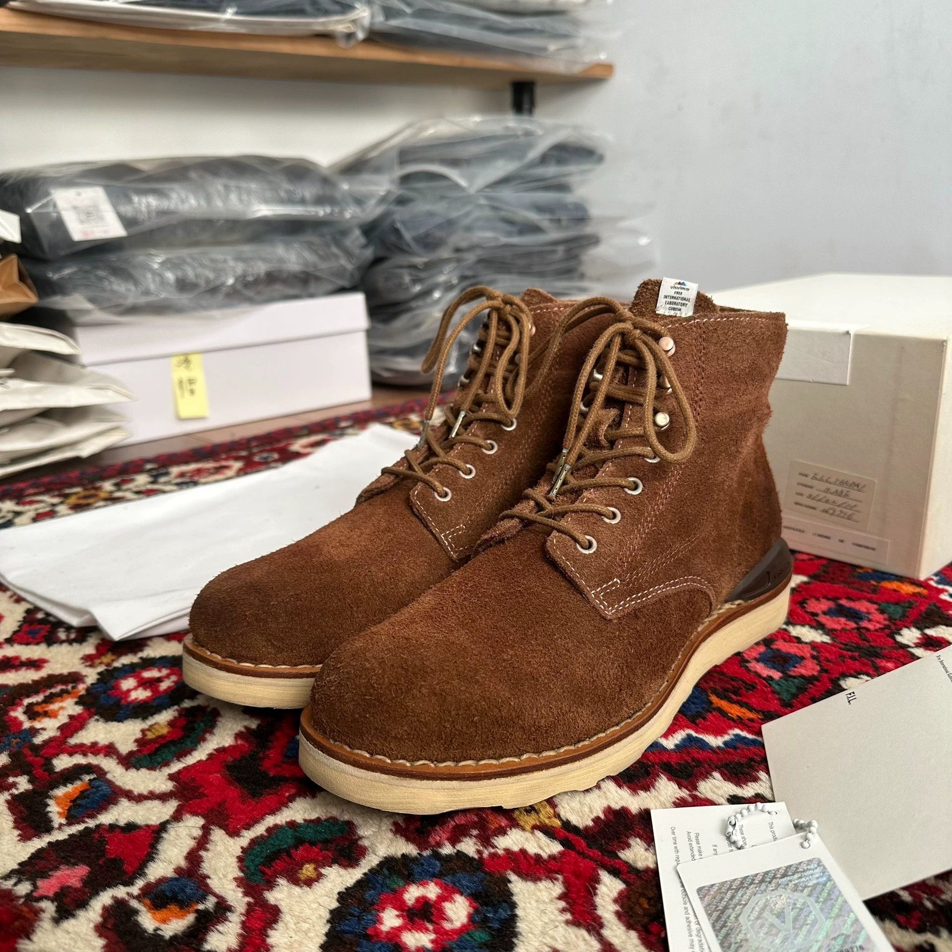 Visvim visvim 10aw virgil suede boots 9.5-9.8 new 9 Size US 9.5 / EU 42-43 - 3 Thumbnail