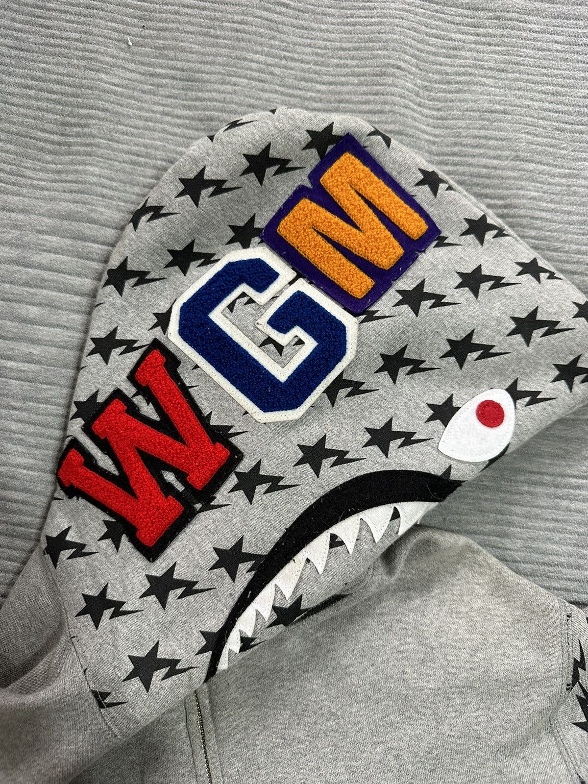 Bape Bape Sta Shark Full Zip Hoodie Size US L / EU 52-54 / 3 - 4 Thumbnail